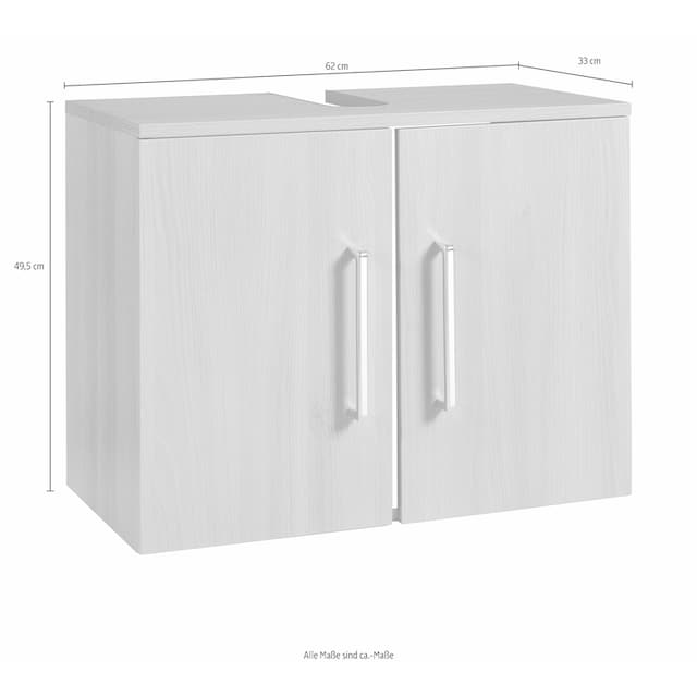 OPTIFIT Waschbeckenunterschrank »Napoli«, Soft-Close-Funktion, Breite 62 cm  bestellen | BAUR