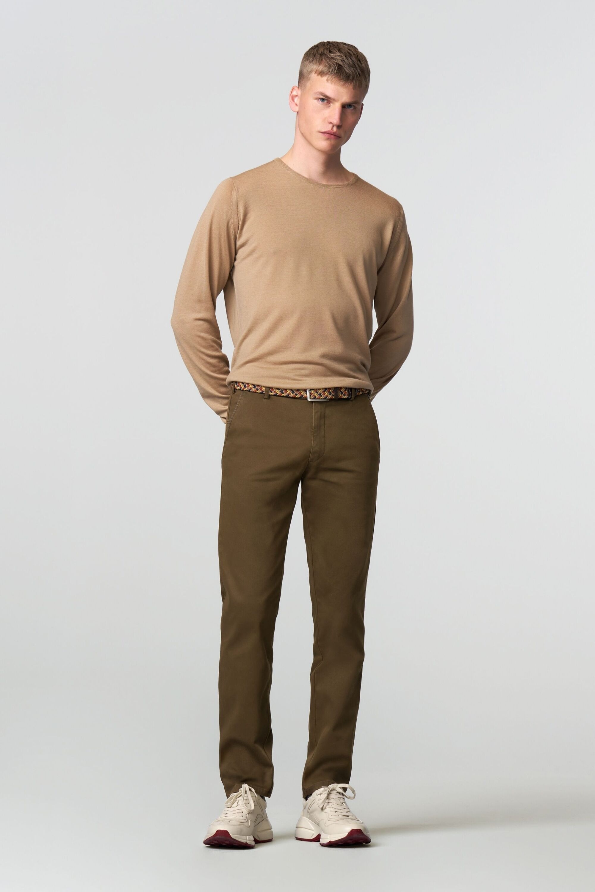 MEYER Chinos »New York«, aus reiner Bio-Baumwolle