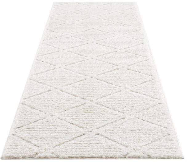 Carpet City Hochflor-Teppich »Focus 2997«, rechteckig, 20 mm Höhe, Läufer, Boho, Hochtief-Muster/ 3D-Effekt, für Wohnzimmer, Schlafzimmer