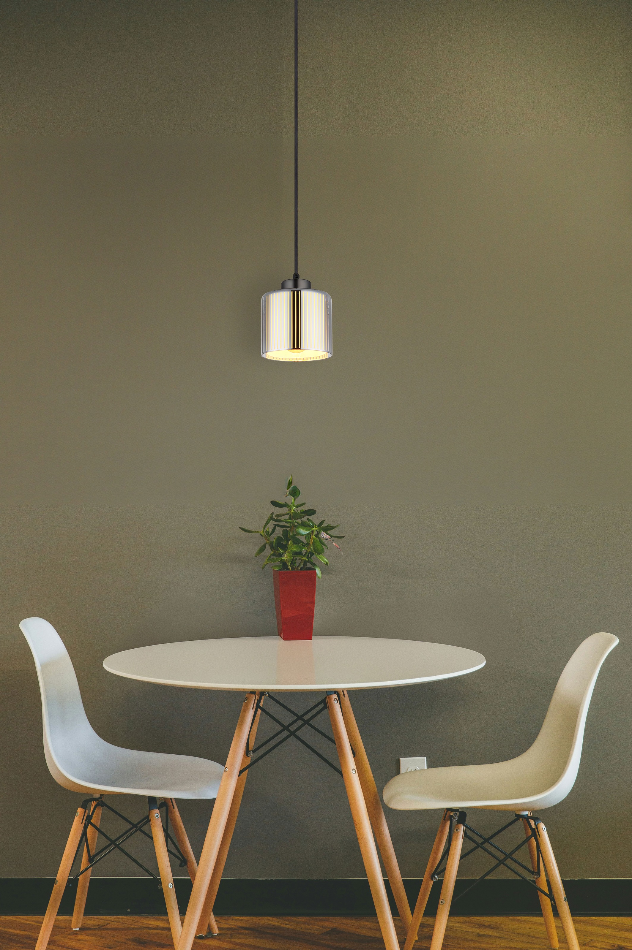 GLOBO LIGHTING Hängeleuchte »FELICIA« E27 1 Stk. Hängelampe Esszimmer-Leuchte Esstischleuchte Wohnzimmer