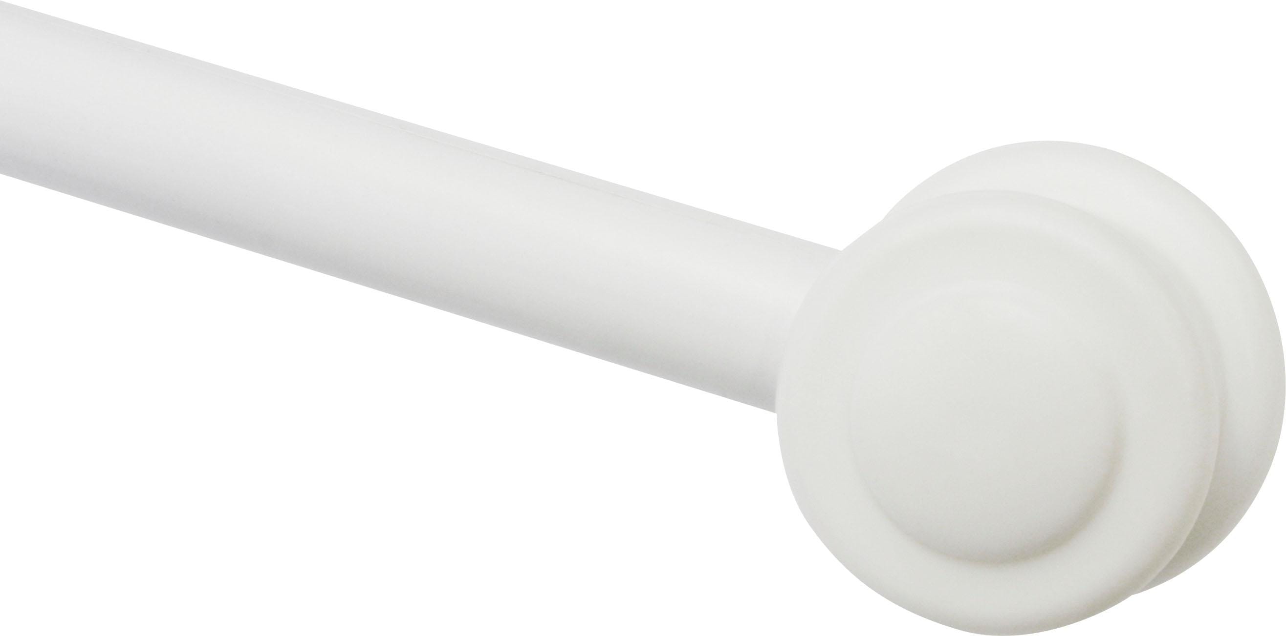 GARDINIA Gardinenstange "Vitragestange Metall" Ø 12 mm 1 läufig-läufig kürzbar Serie Vitragestange Nevada Ø 12 mm
