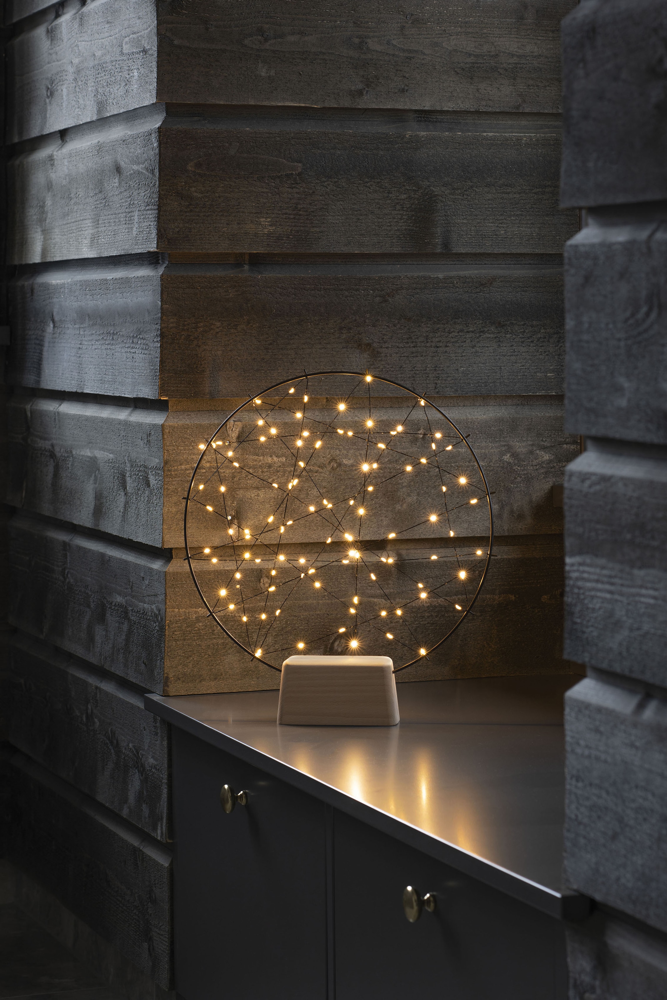 KONSTSMIDE LED Dekolicht »Weihnachtsdeko«, 100 flammig-flammig, LED  Metallsilhouette 