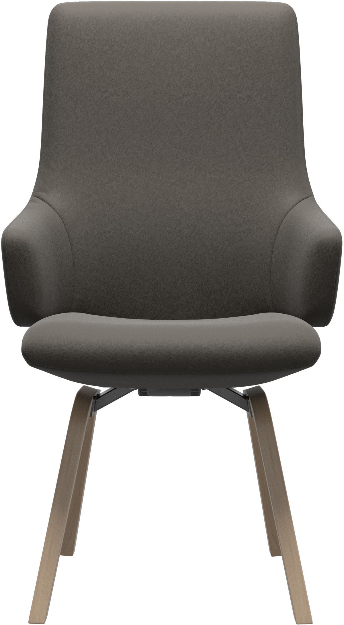 Stressless® Polsterstuhl »Laurel«, Leder PALOMA, High Back mit Armlehne, Größe L, schräggestellte Beine in Walnuss