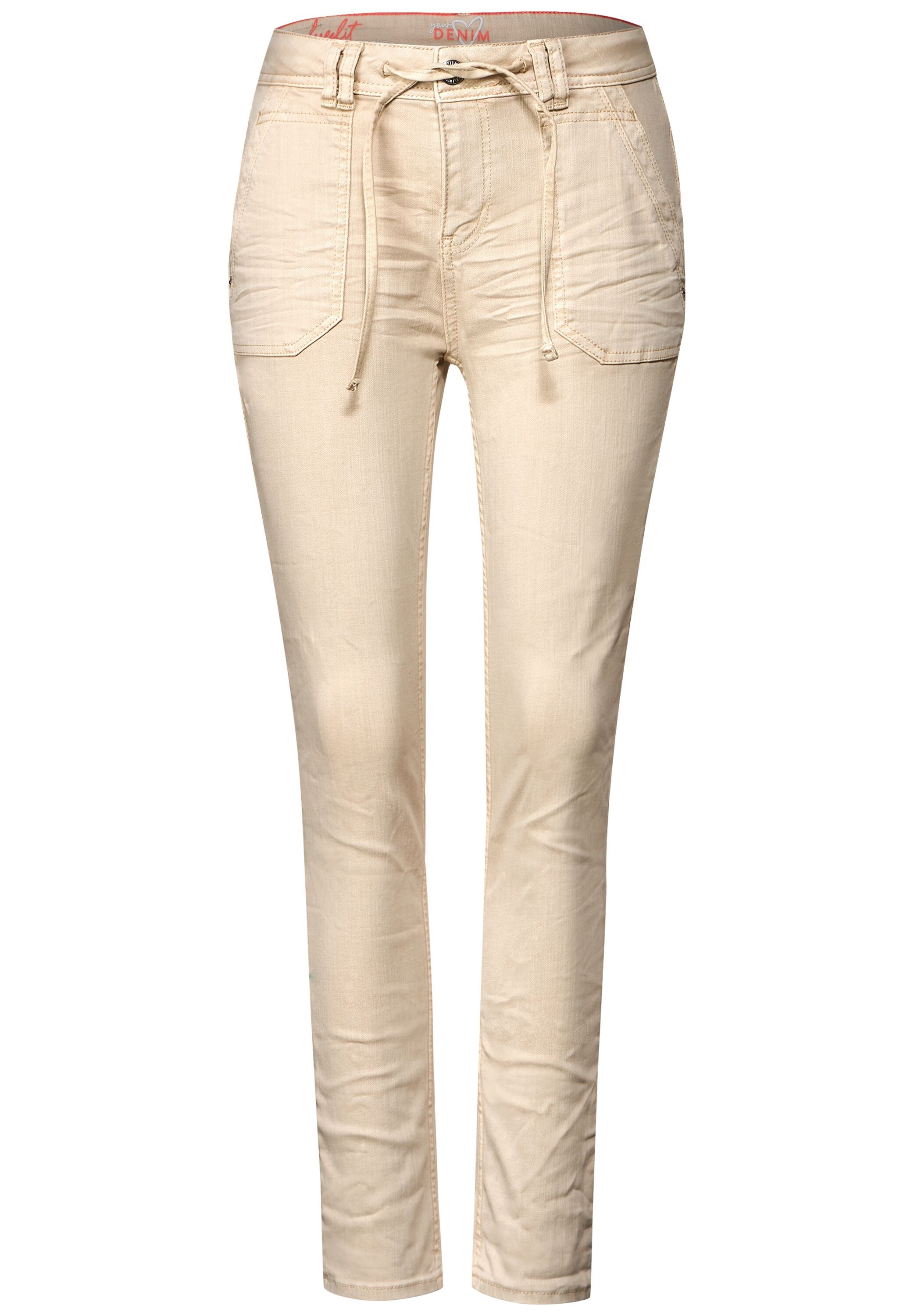 STREET ONE Comfort-fit-Jeans, mit Tunnelzugband