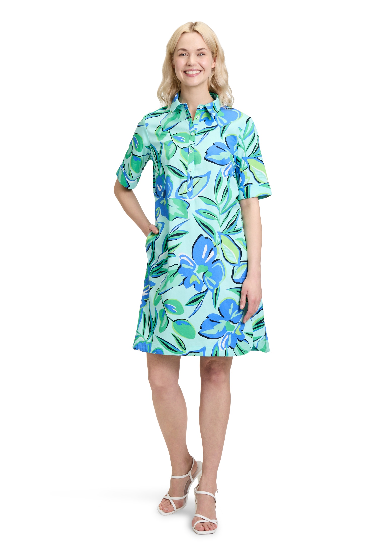 Betty Barclay Hemdblusenkleid »Betty Barclay Hemdblusenkleid mit Aufdruck«, Form