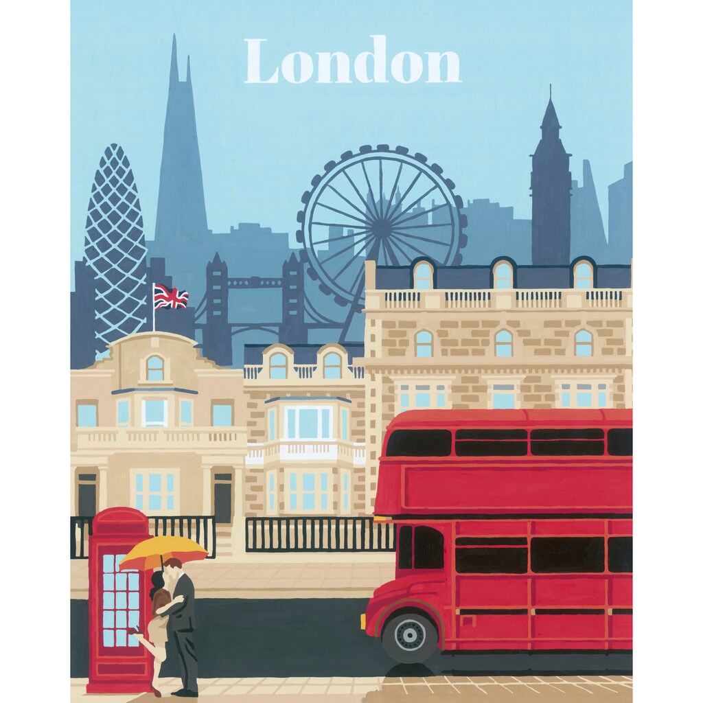 Ravensburger Malen nach Zahlen »CreArt, Colorful London«, Made in Europe; FSC®- schützt Wald - weltweit