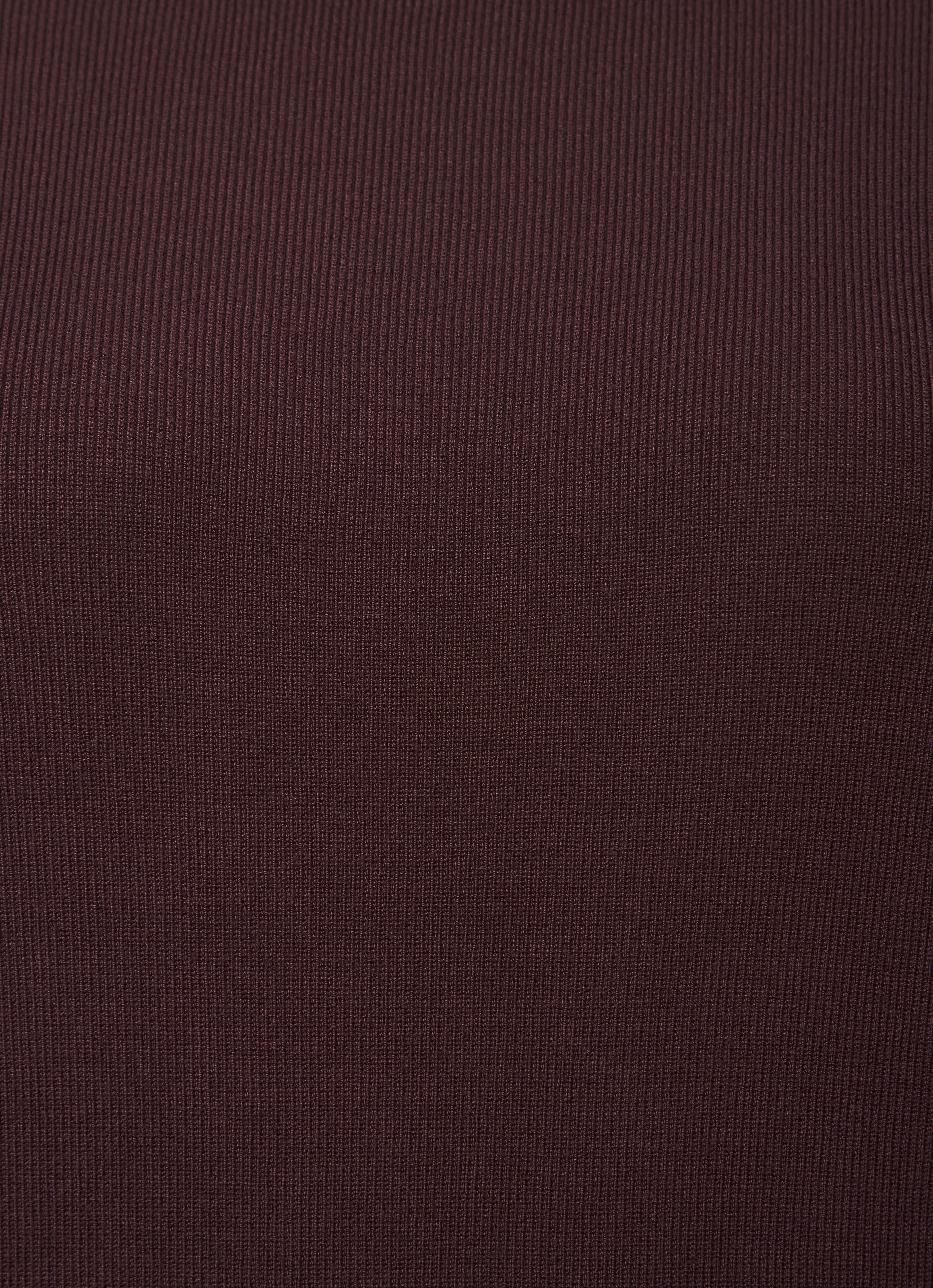 Strickpullover LASCANA, Damen, Gr. 40/42, braun, Feinstrick, Obermaterial: 70% Viskose, 30% Polyamid, unifarben, figurumspielend taillenbedeckt, Rundhals, Pullover Strickpullover 3