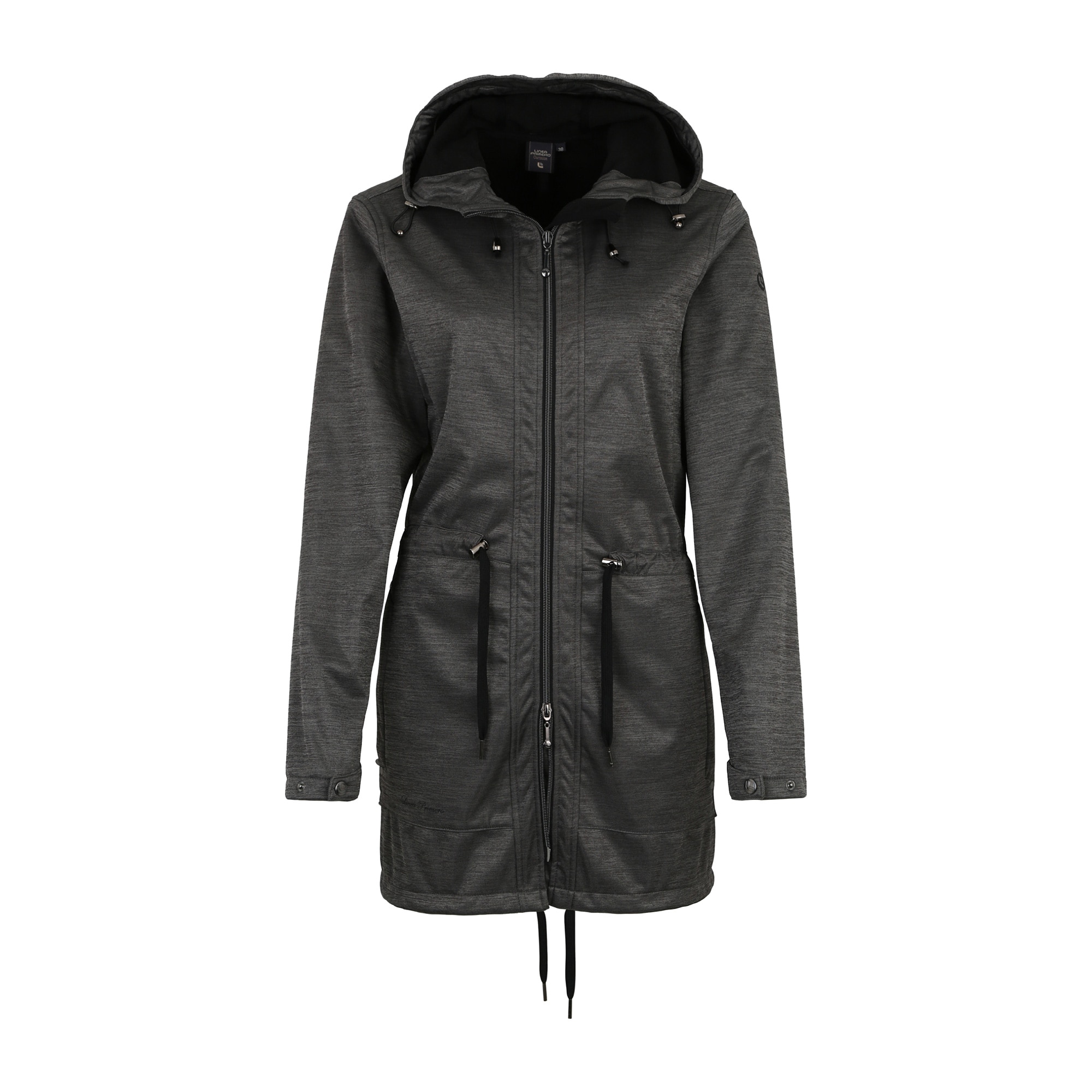 DEPROC Active Softshellparka »TATLATUI Women«, in edel schimmernder Melangeoptik
