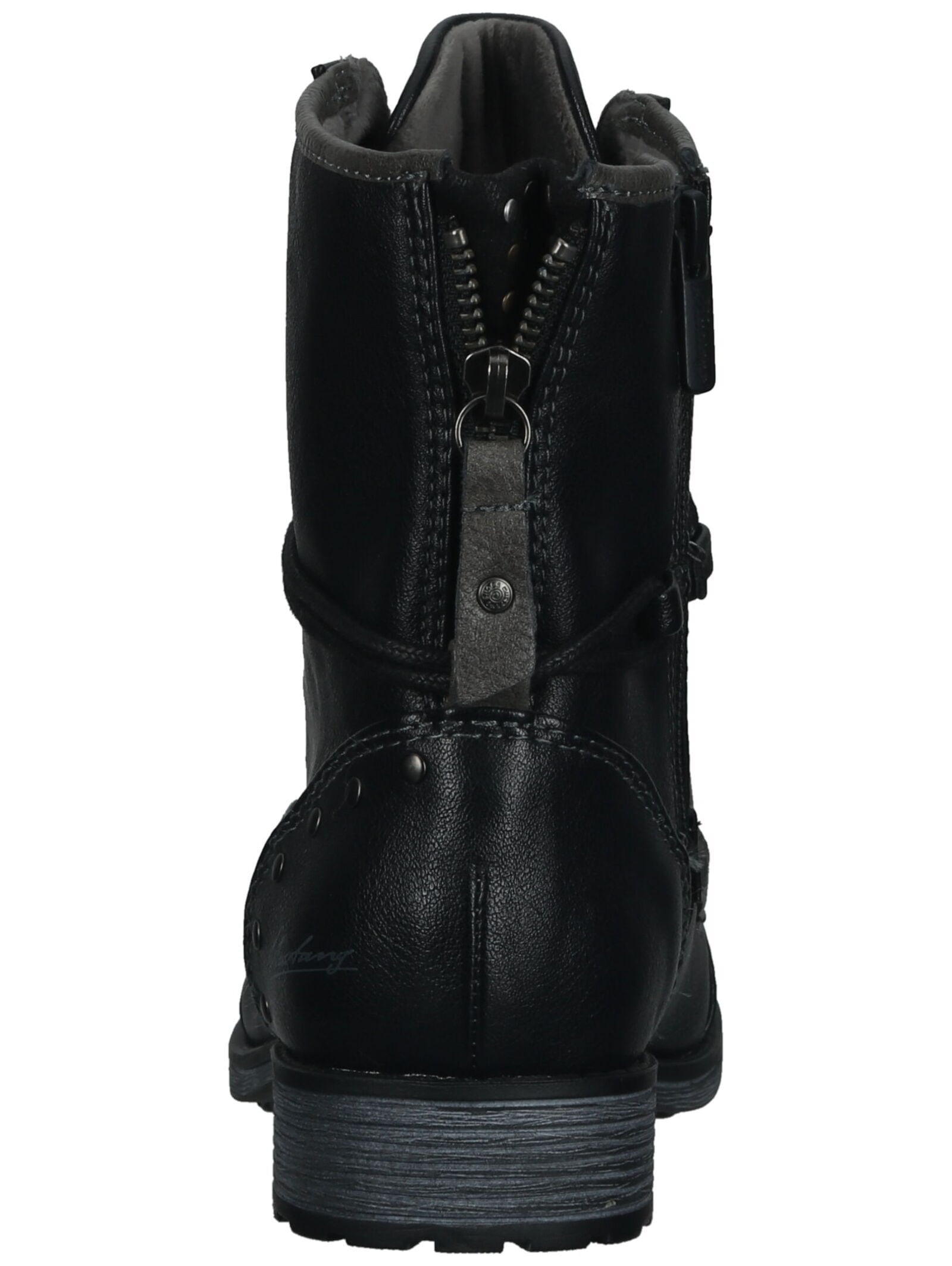 Mustang Shoes Schnürstiefelette »Mustang Shoes Stiefelette Lederimitat«