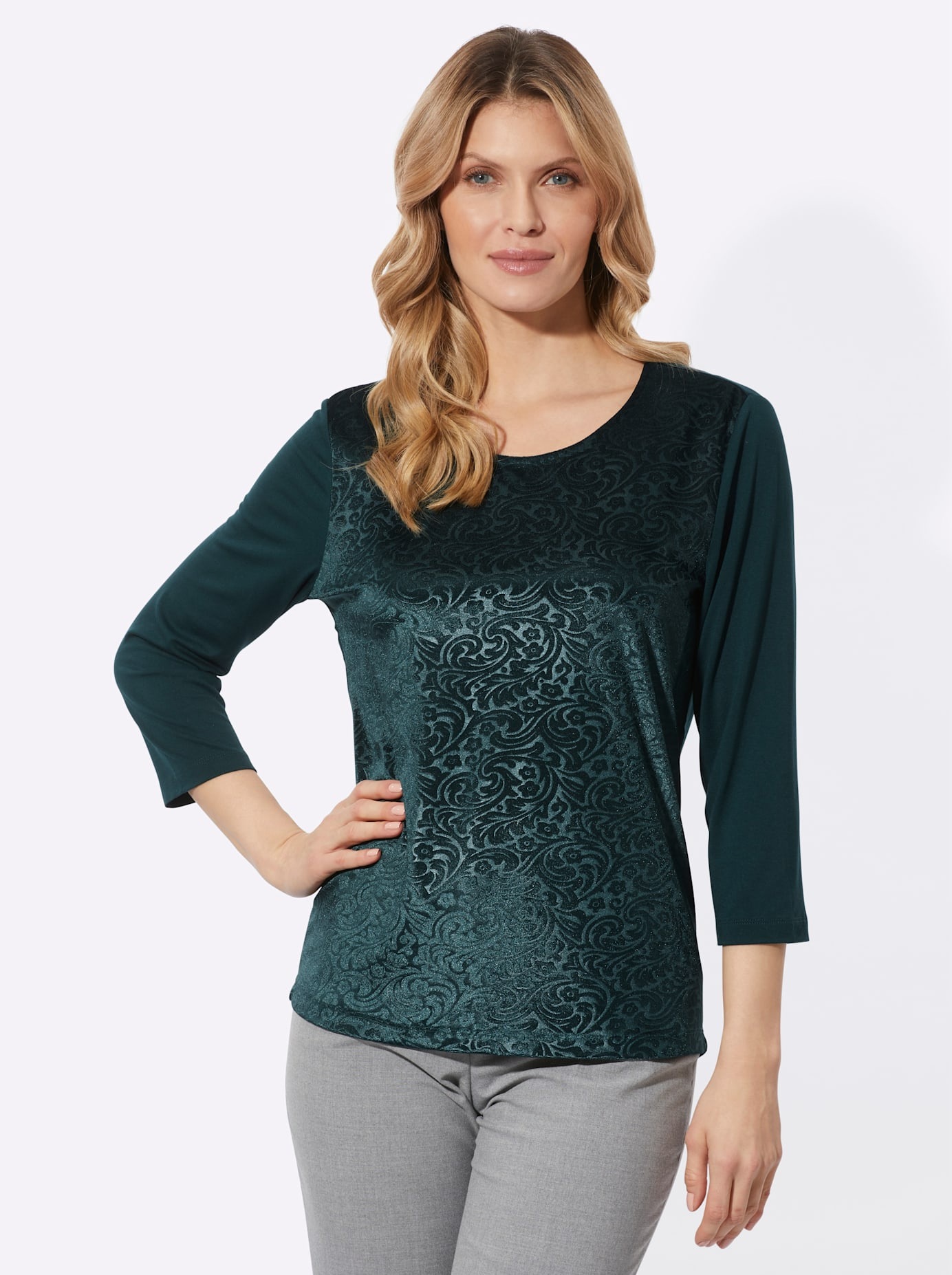 Classic Basics 3/4-Arm-Shirt "3/4-Arm-Shirt", 1 Stk. günstig online kaufen