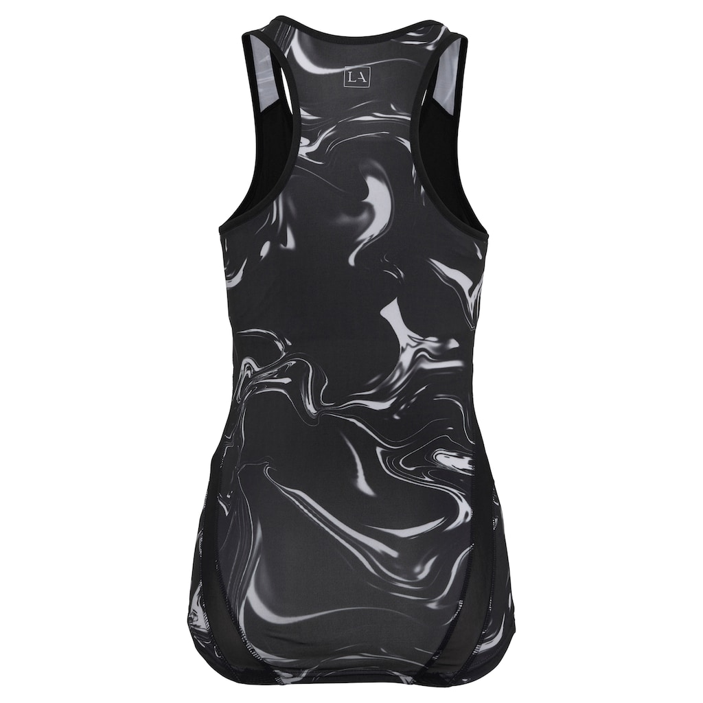 LASCANA ACTIVE Funktionsshirt »-Sportshirt Black Marble«