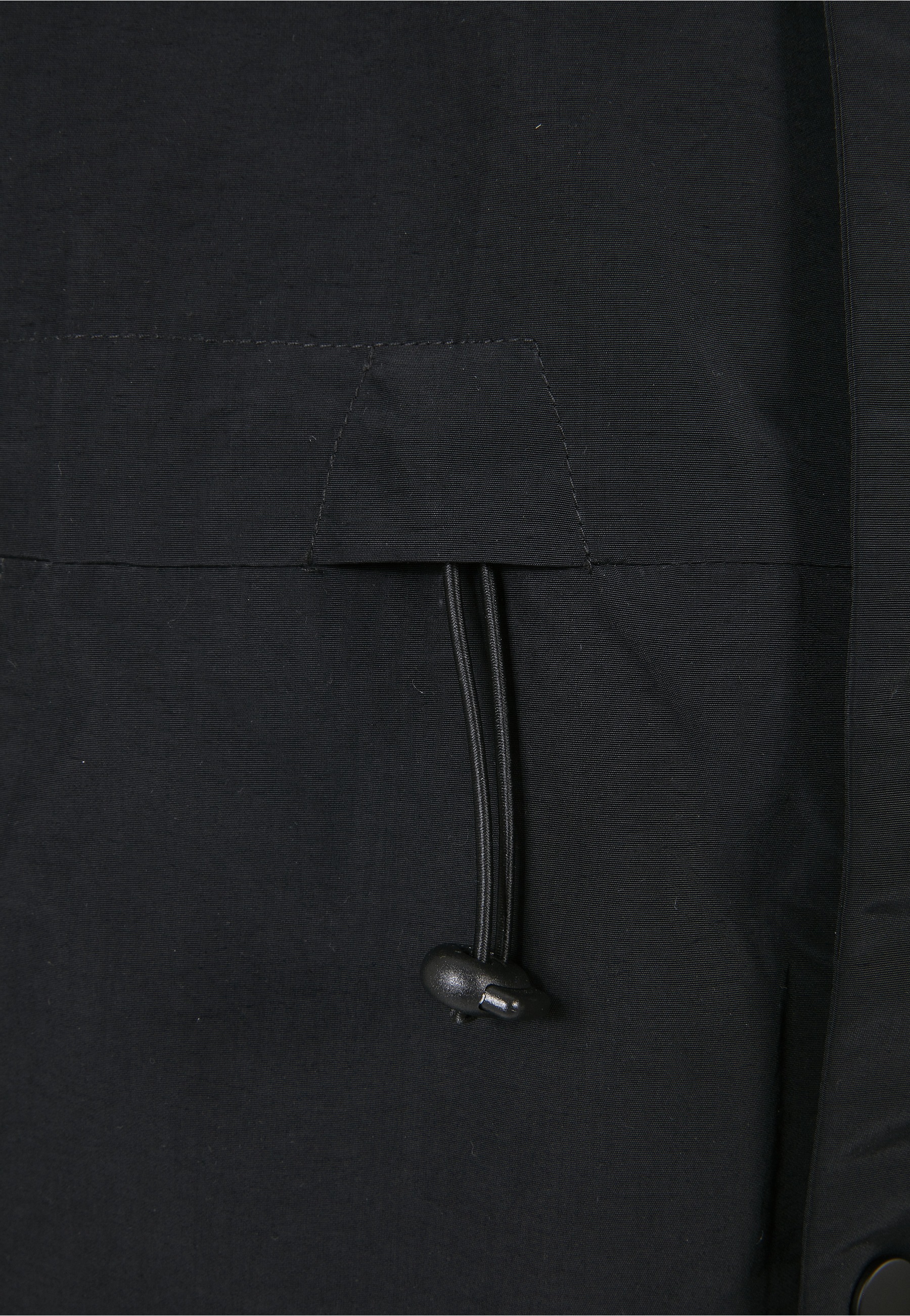 URBAN CLASSICS Winterjacke »Urban Classics Herren Light Parka« 1 Stk. tlg. mit Kapuze