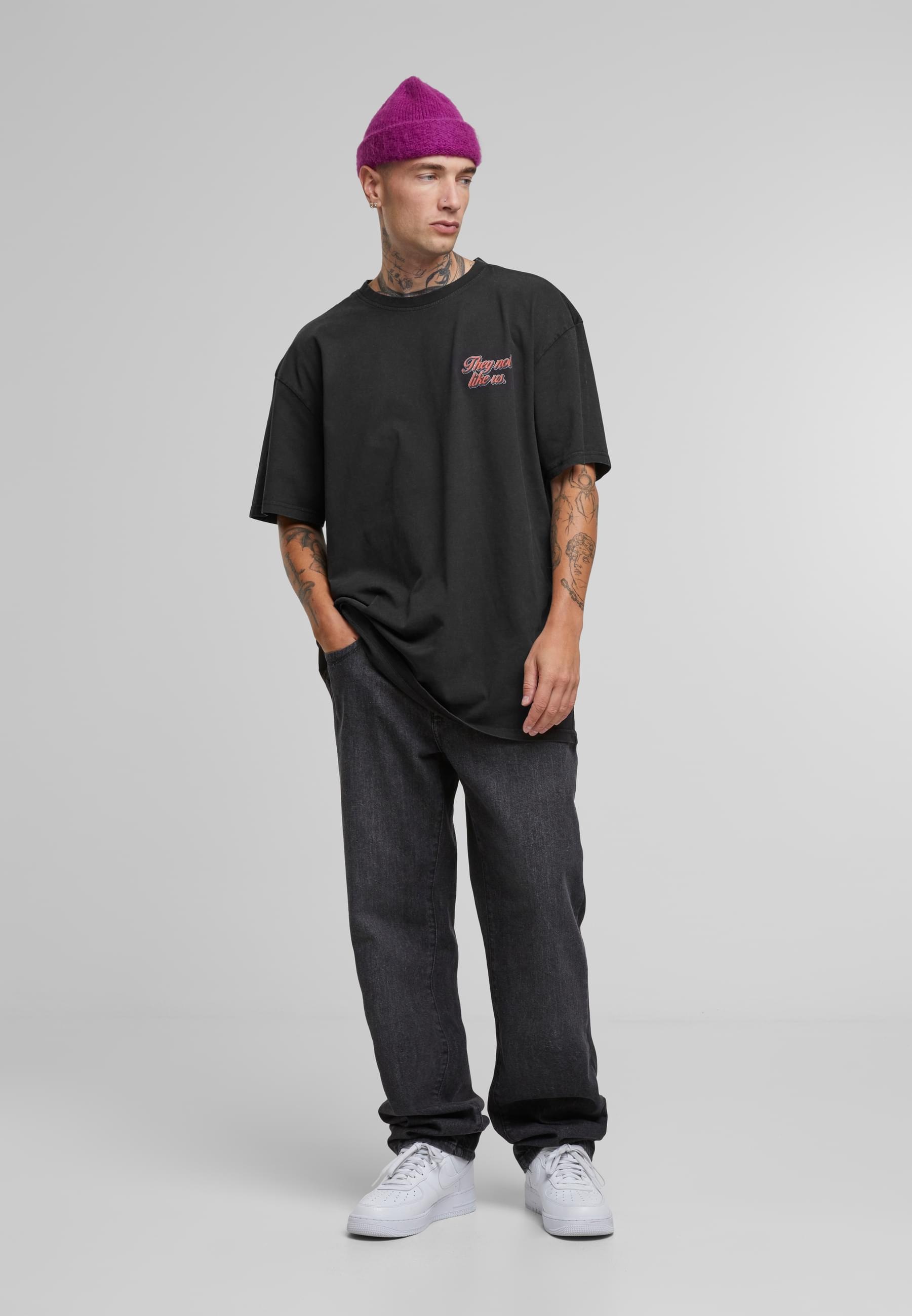 Upscale by Mister Tee T-Shirt »Upscale by Mister Tee L.A Not Like Us Acidwash Oversize Tee«, (1 tlg.)