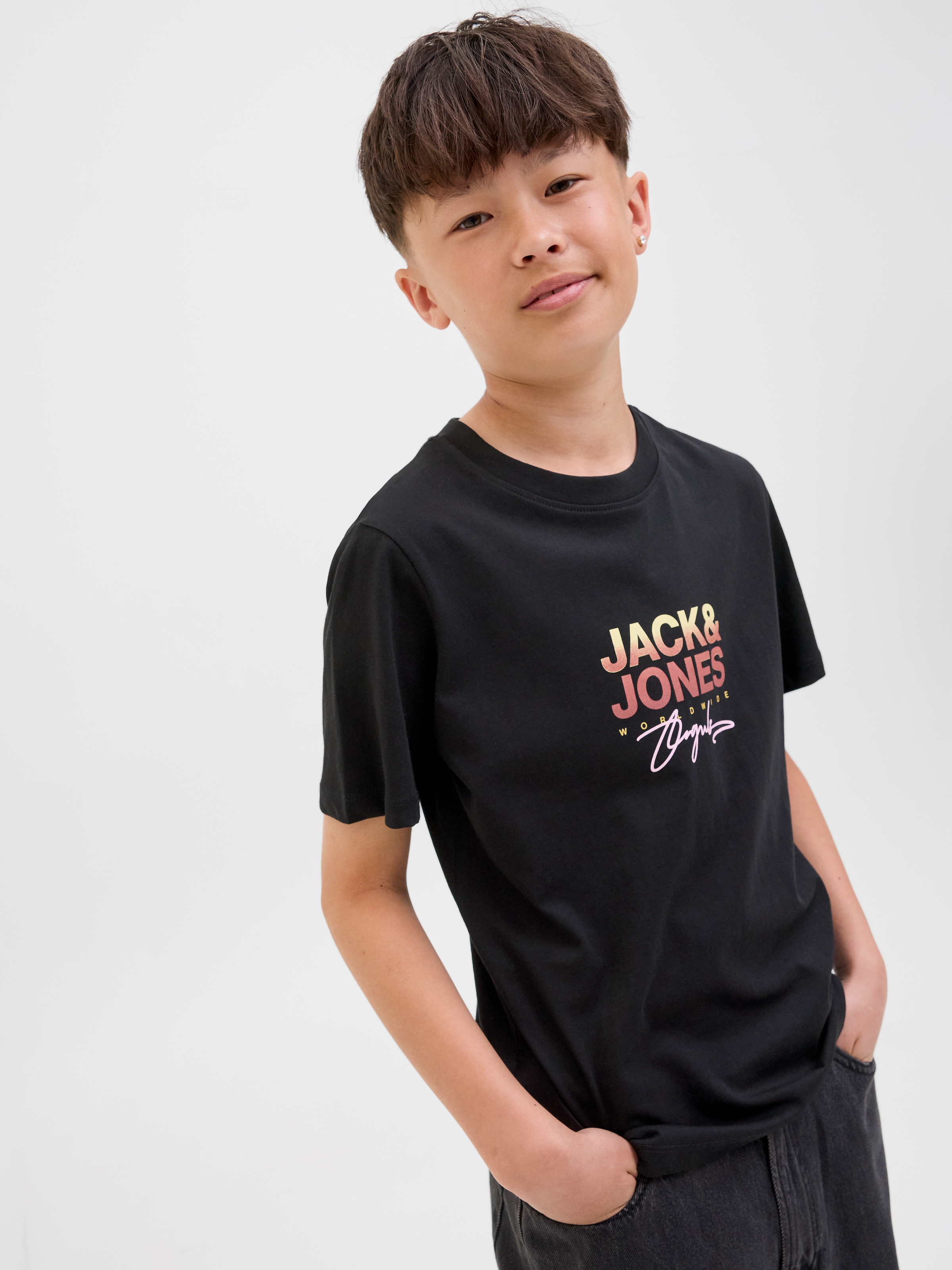 Jack & Jones Junior T-Shirt »JORCANGGU TEE SS CREW NECK FST JNR«