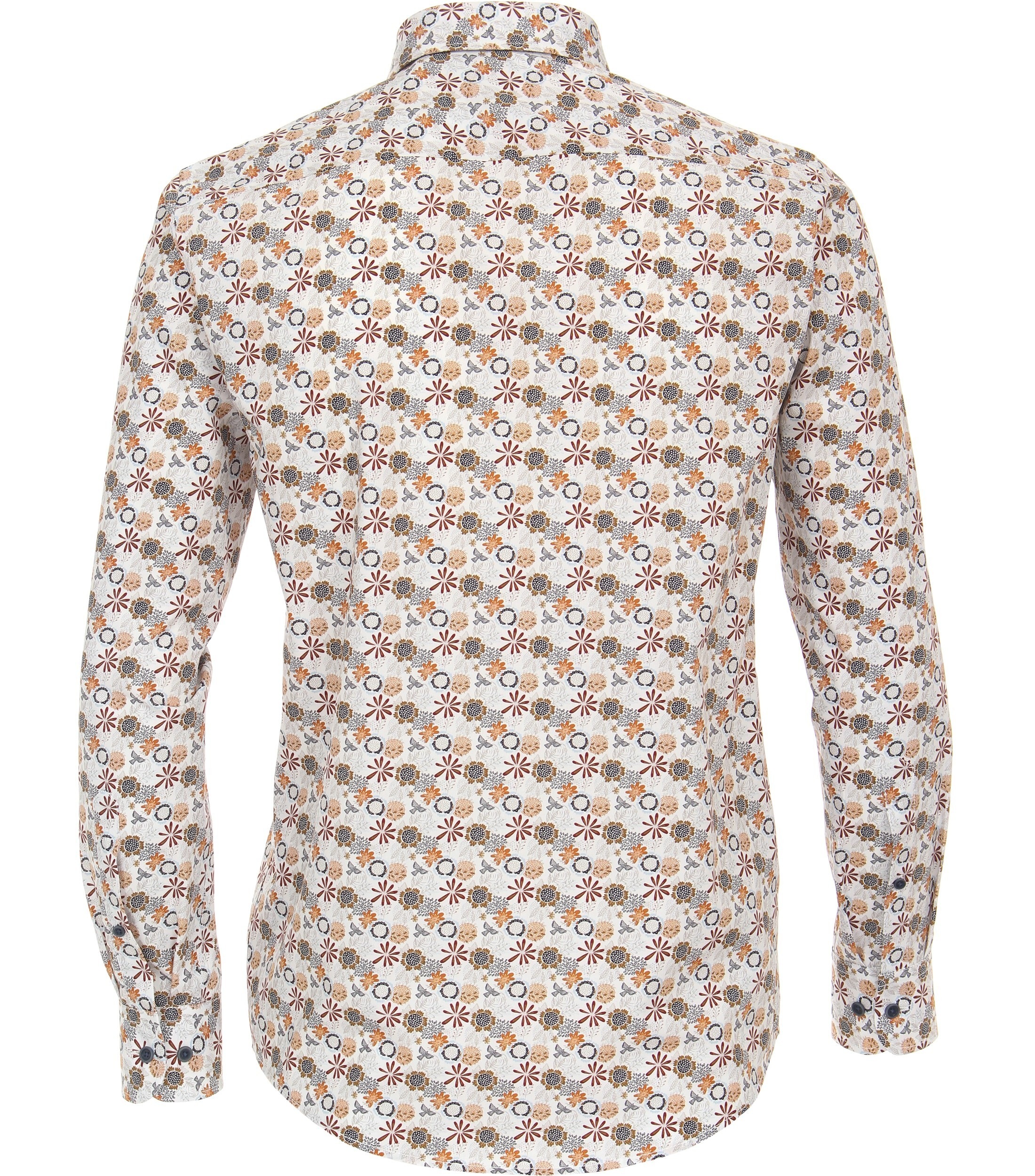 CASAMODA Langarmhemd »CASAMODA Freizeithemd "Green"-Kollektion Print«