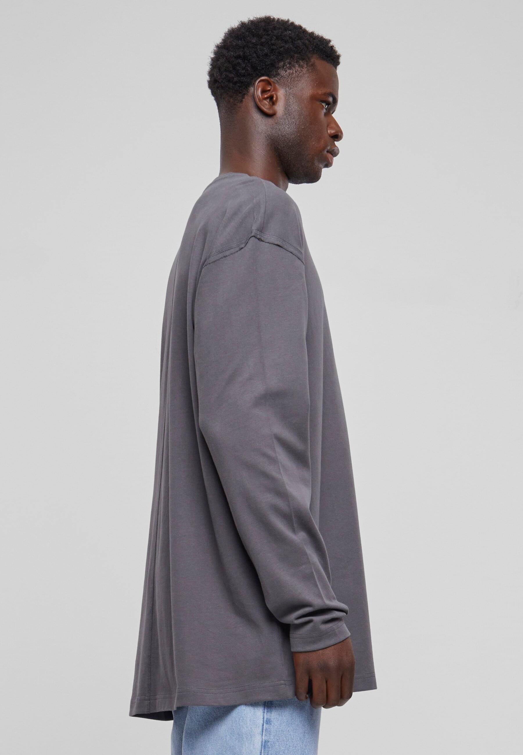 URBAN CLASSICS Longsleeve »Urban Classics Herren Oversized Open Edge Longsleeve«, (1 tlg.)