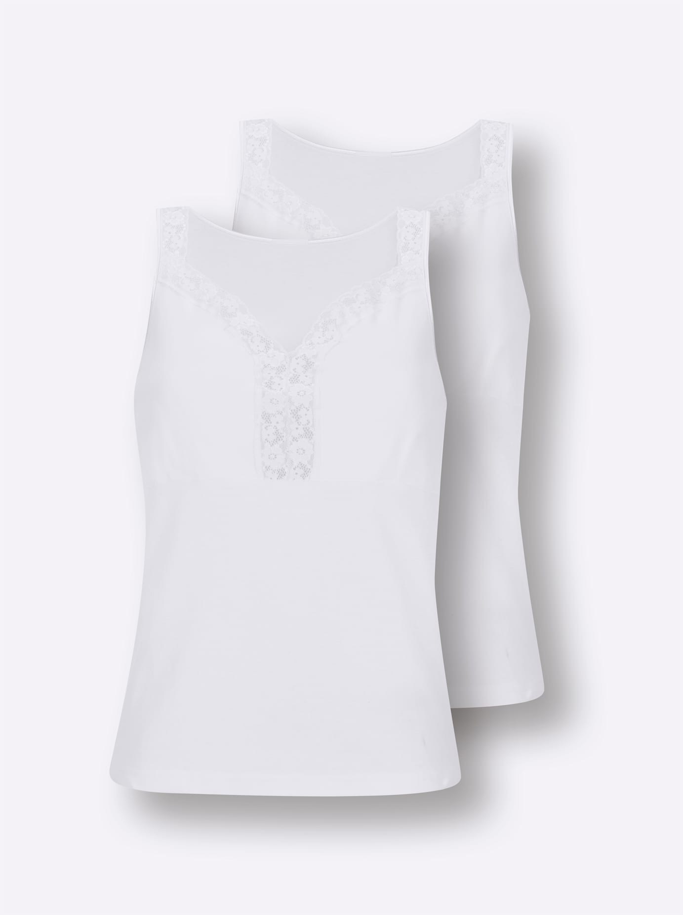 wäschepur BH-Hemd 2-Stück-Packung, 2 tlg. günstig online kaufen