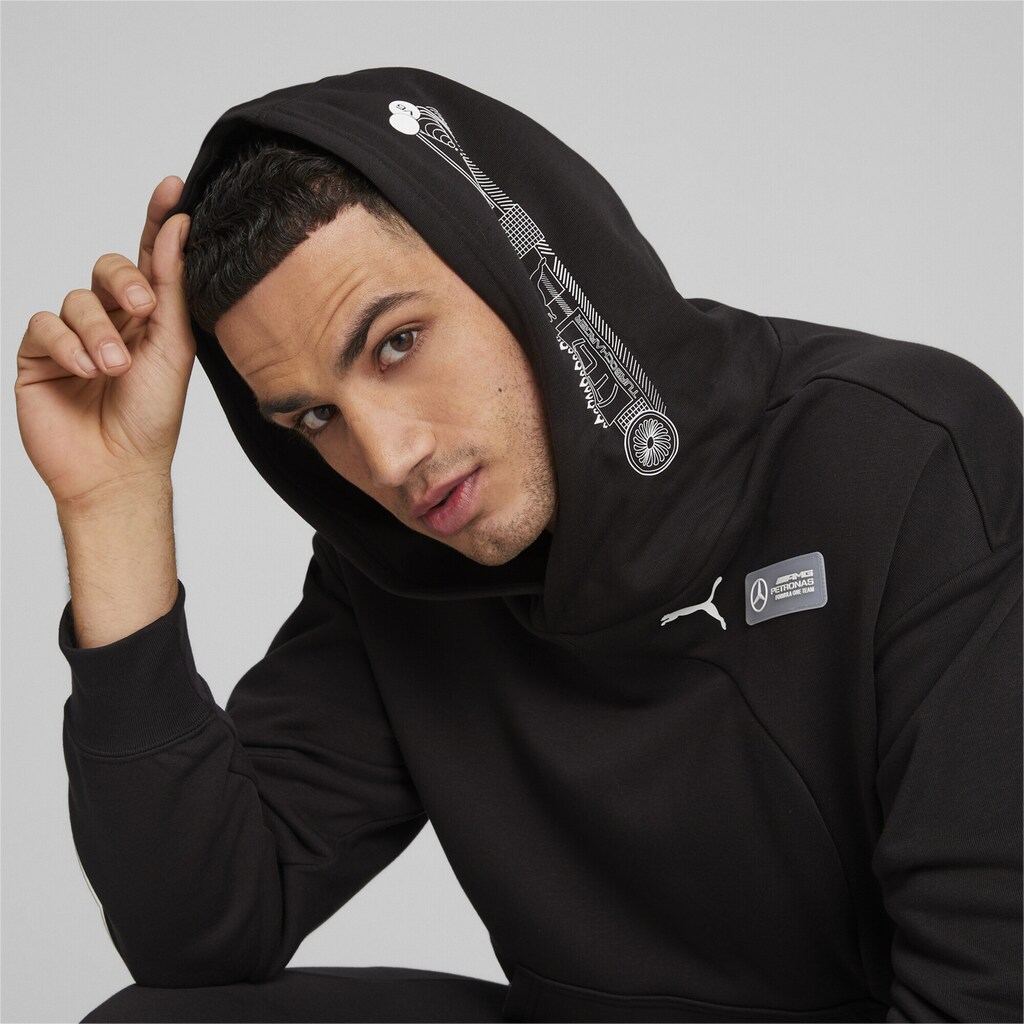 PUMA Kapuzensweatshirt »Mercedes-AMG Petronas Motorsport Statement Hoodie Herren«