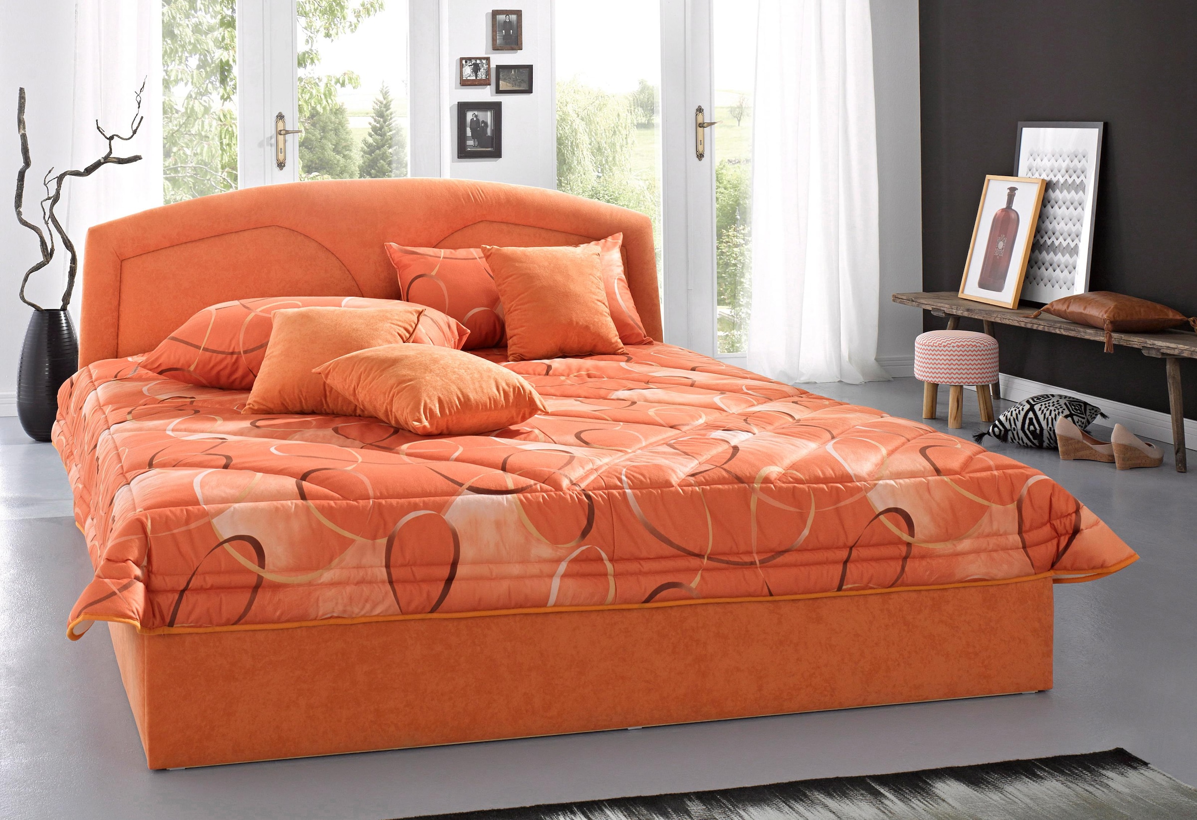 Tagesdecken & Bettüberwürfe in Moebel Orange 24 Preisvergleich 