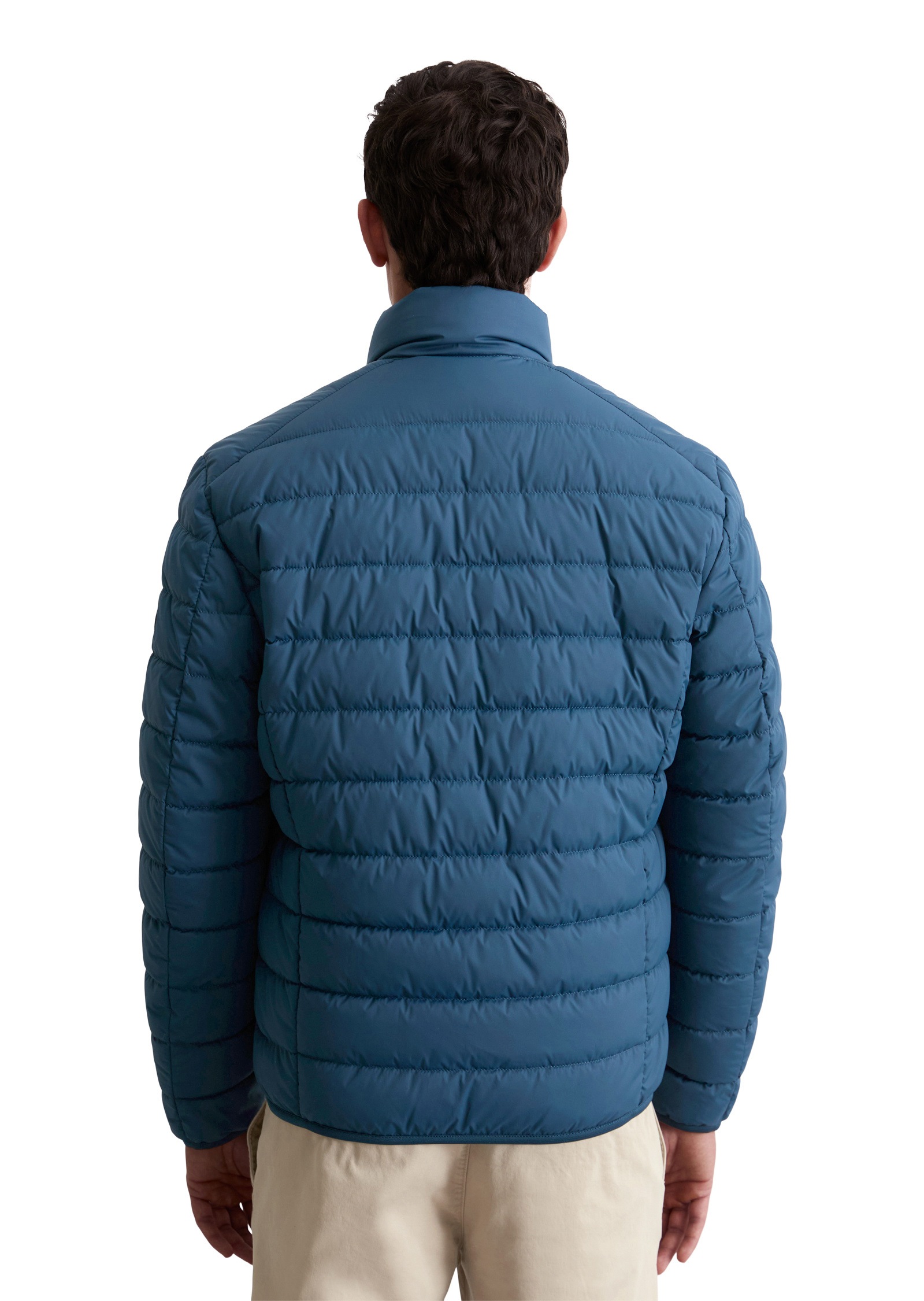 Marc O'Polo Outdoorjacke »aus recyceltem Performance-Polyester«, ohne Kapuze