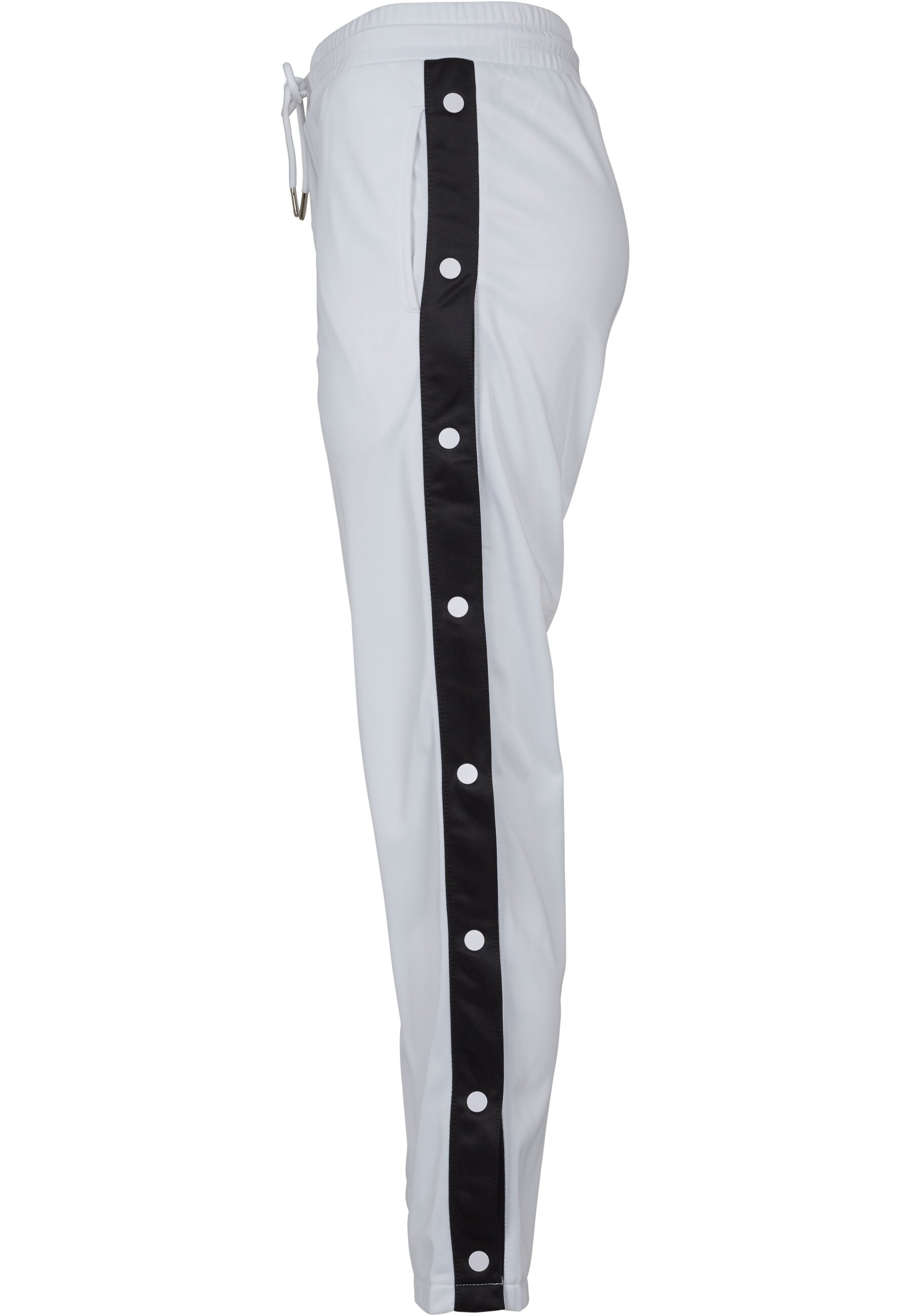 URBAN CLASSICS Stoffhose »Urban Classics Damen Ladies Button Up Track Pants«, (1 tlg.)