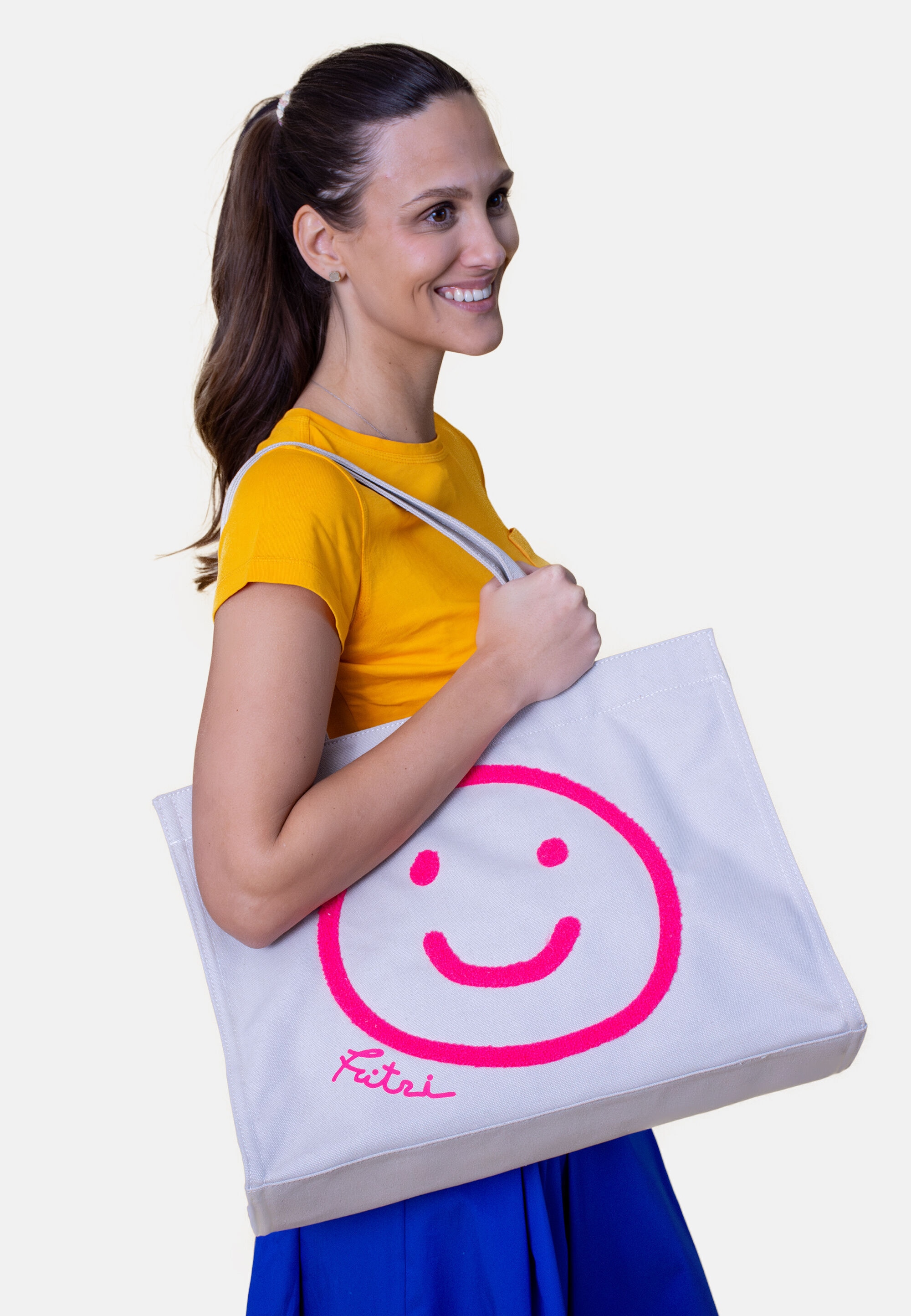 Fritzi aus Preußen Shopper »Easy01 Limited Smile« mit Smile-Print