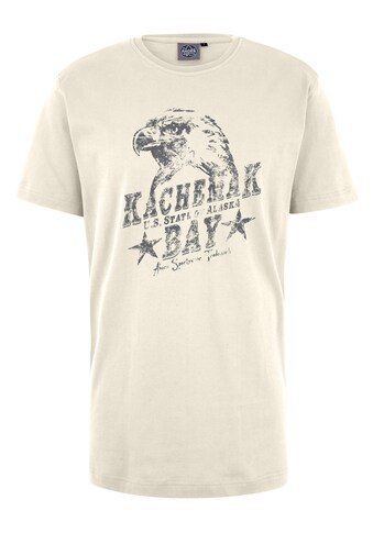 AHORN SPORTSWEAR T-Shirt »EAGEL_POPPY SEED«, mit modischem Frontprint kaufen