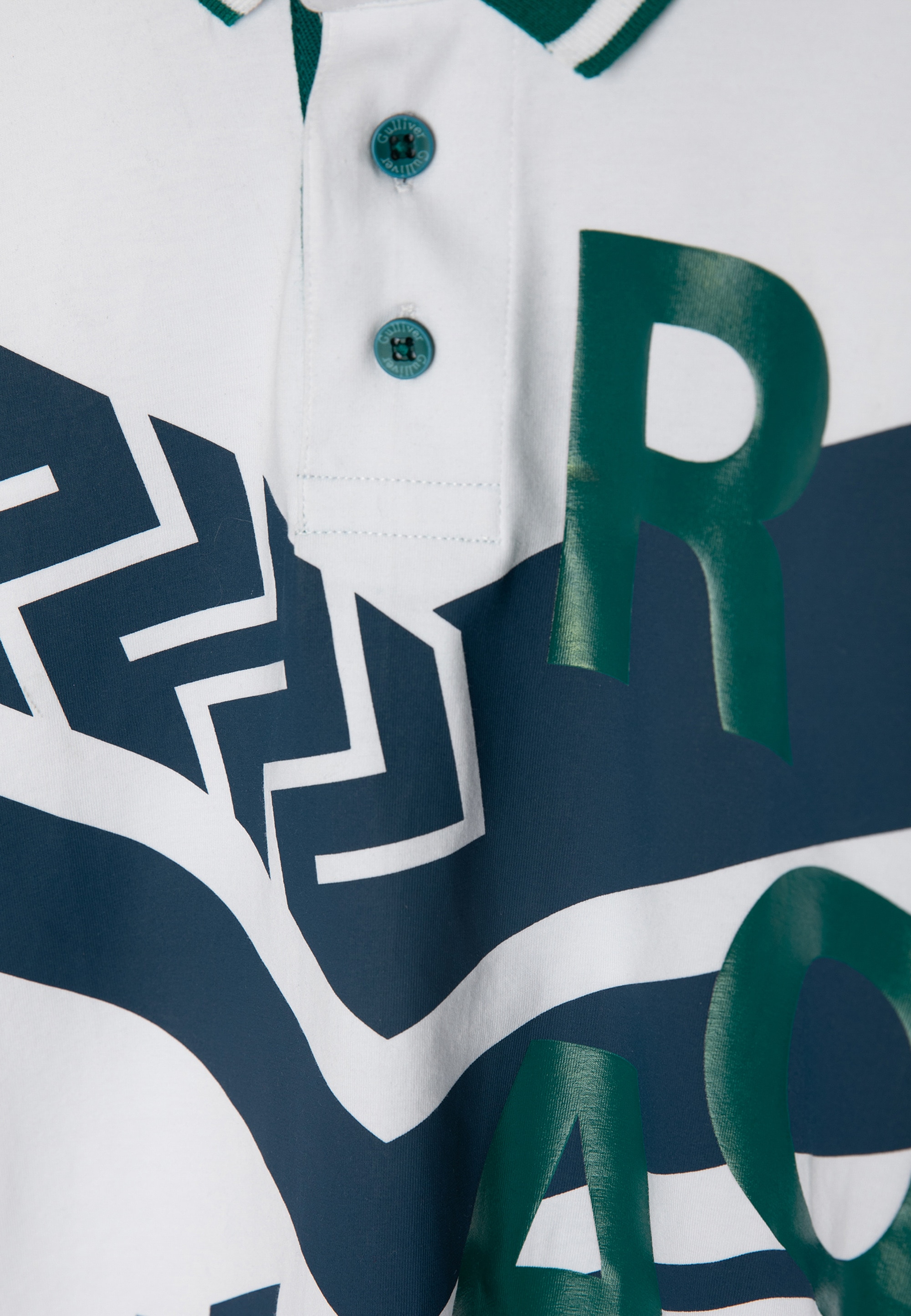 Gulliver Poloshirt, mit stylischem für BAUR | ▷ Frontprint