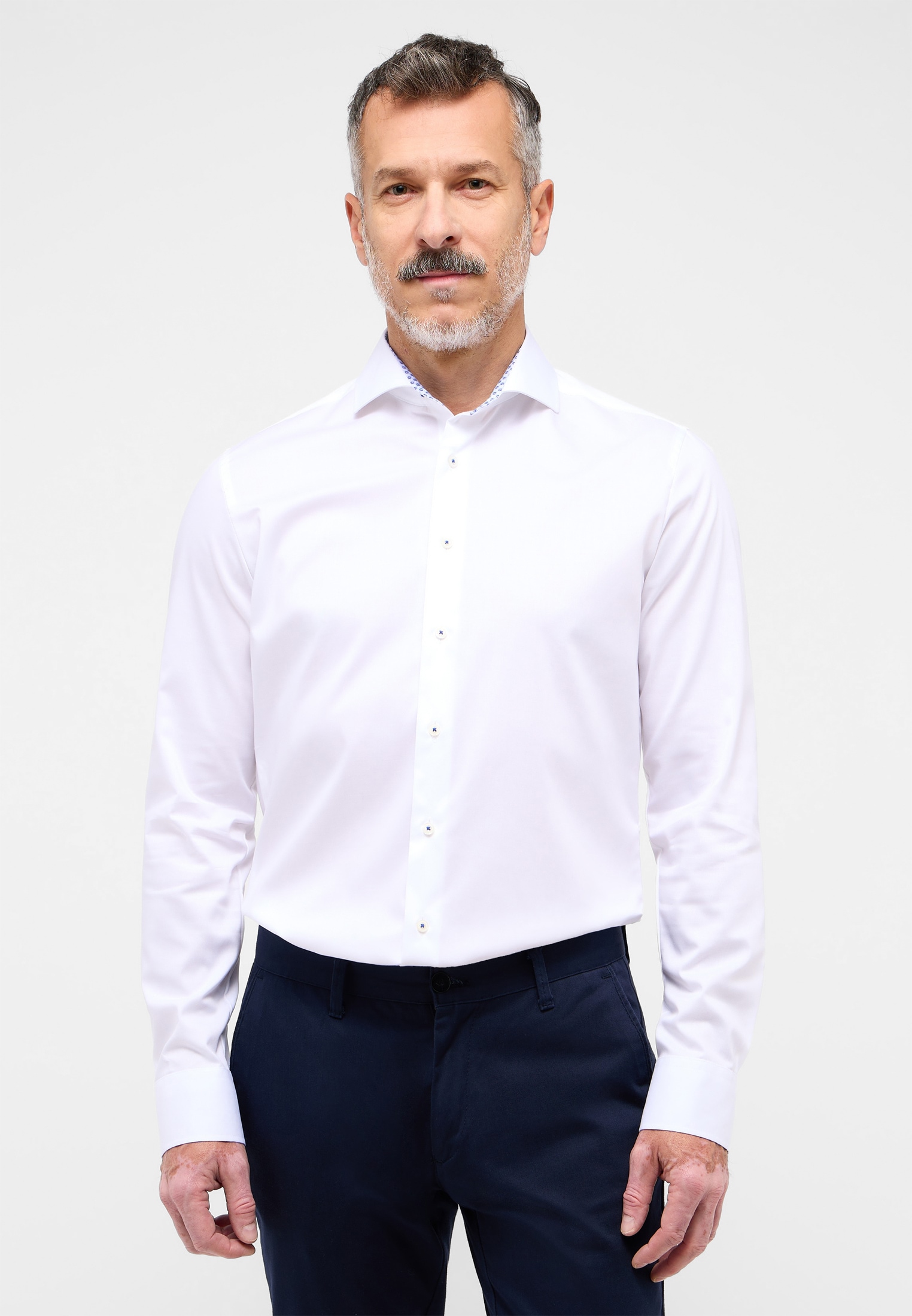 Eterna Langarmhemd "SLIM FIT" NON IRON (bügelfrei) günstig online kaufen