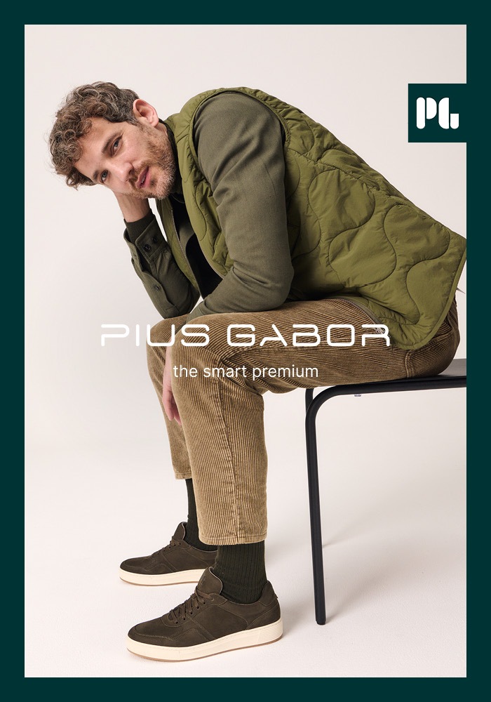 Pius Gabor Sneaker, Freizeitschuh, Halbschuh, Schnürschuh in Bequemweite G (= weit)