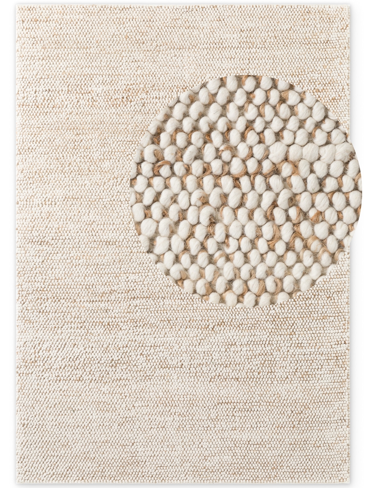 Villeroy & Boch Teppich "Peas" rechteckig 18 mm Höhe Handgewebt, Bouclé, Wo günstig online kaufen