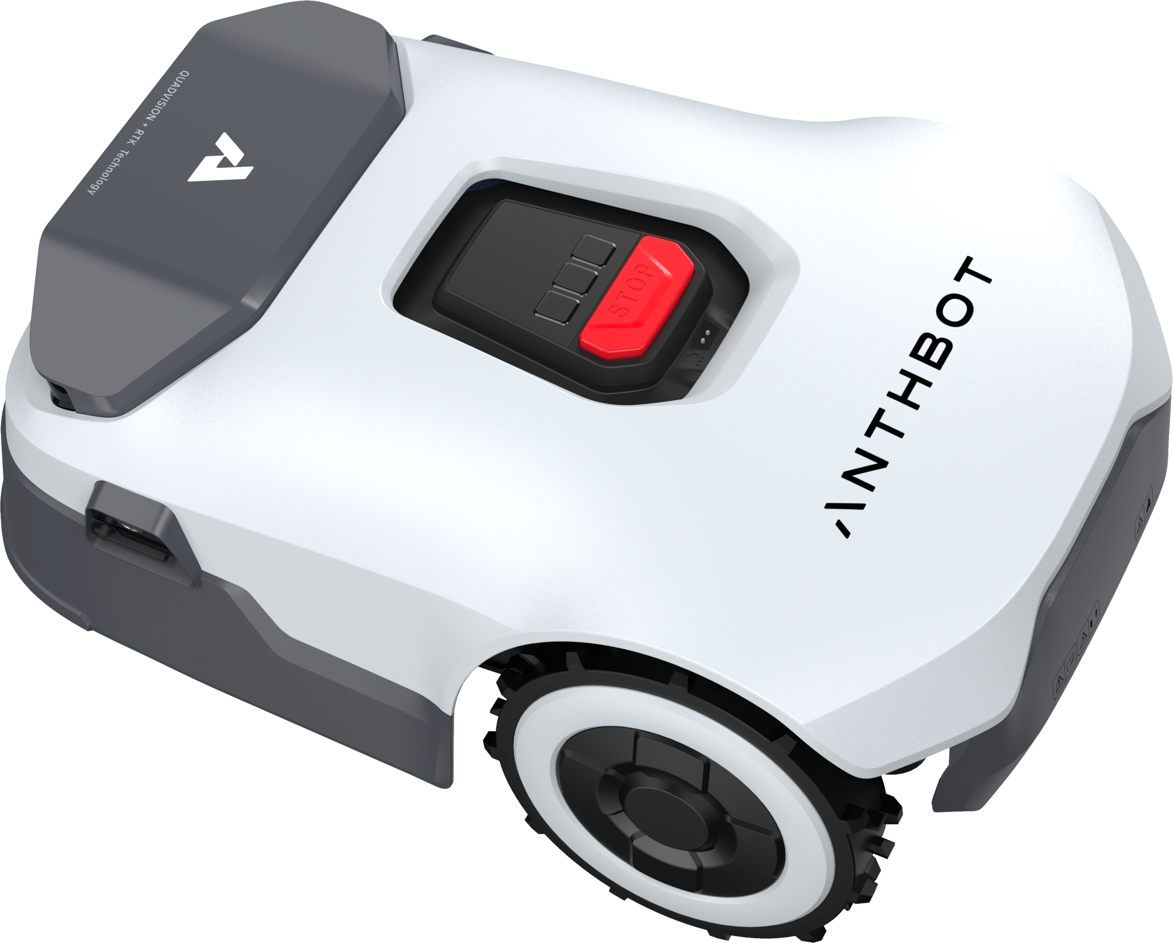 Anthbot Rasenmähroboter »90ANT-LMGenie800« KI‑Hindernisvermeidung, Multi‑Zonen-Verwaltung,   Kabellose Installation, Full‑Band‑RTK mit 4 KI‑Kameras