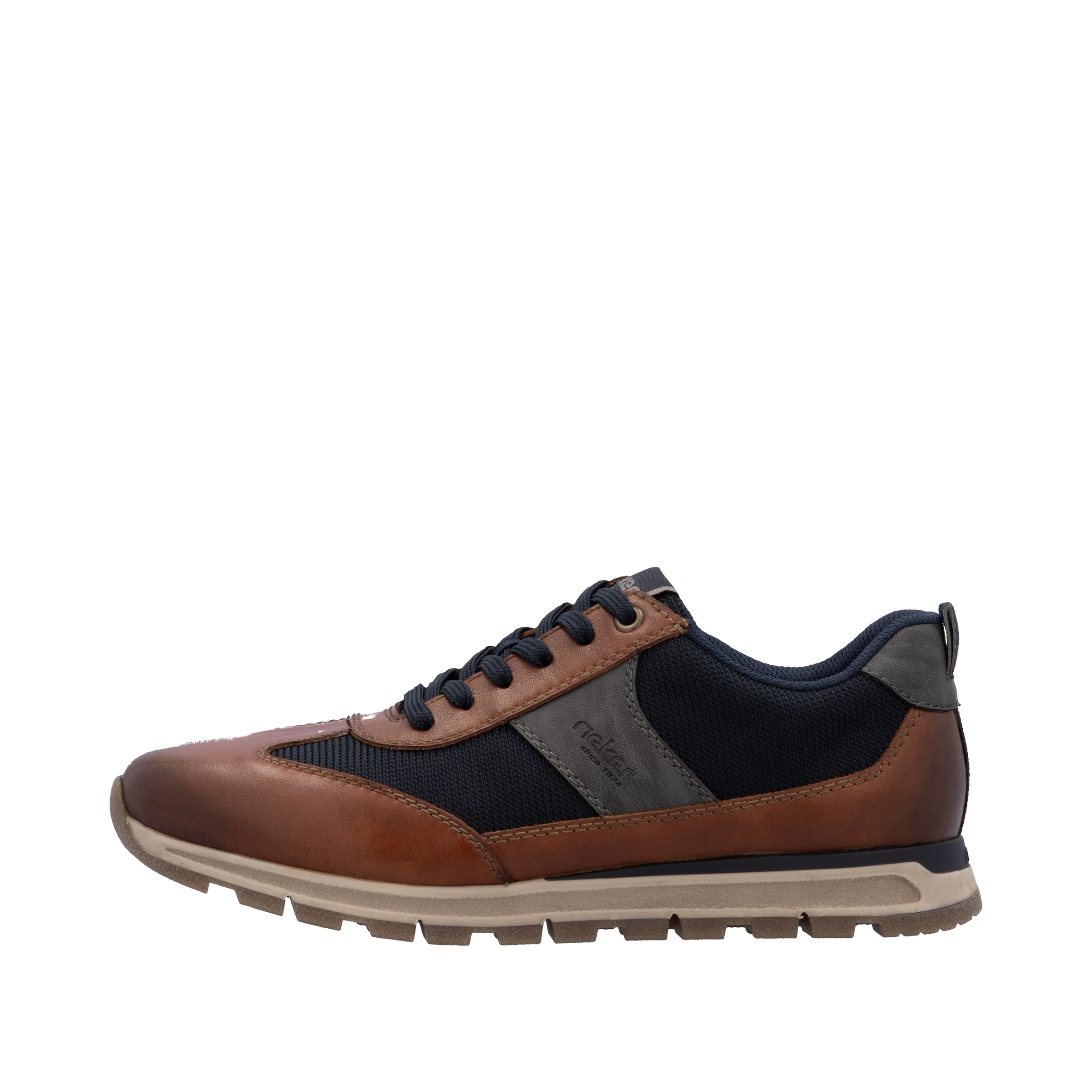 Rieker Sneaker, Schnürschuh, Halbschuh, Casual-Sneaker mit gep. Schaftrand