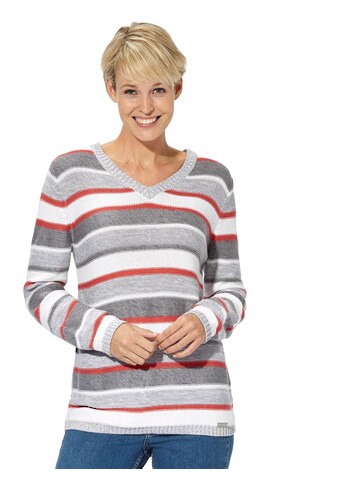 Casual Looks V-Ausschnitt-Pullover »Pullover« kaufen