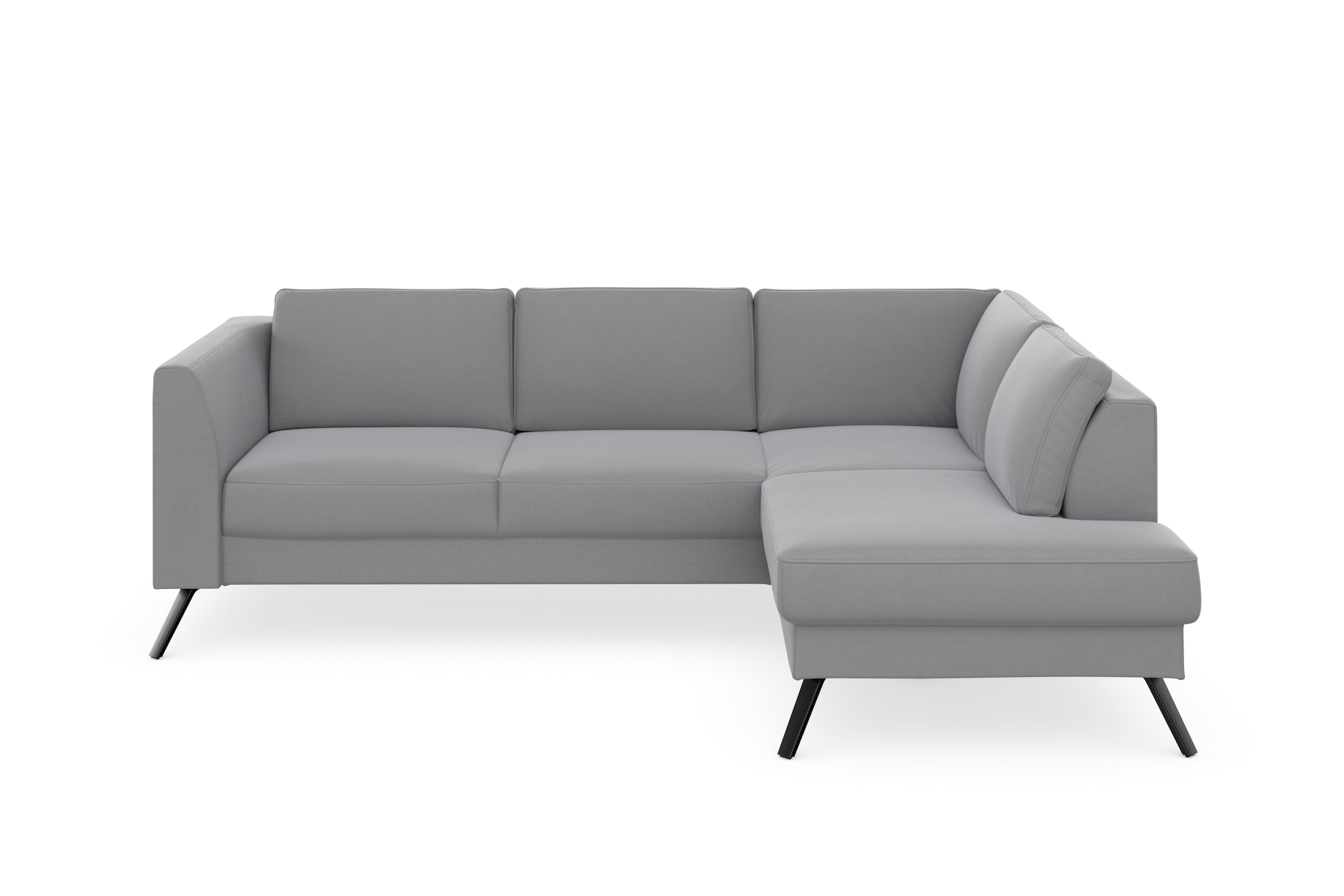 sit&more Ecksofa »Lindholm L-Form«, mit Sitztiefenverstellung und Federkern