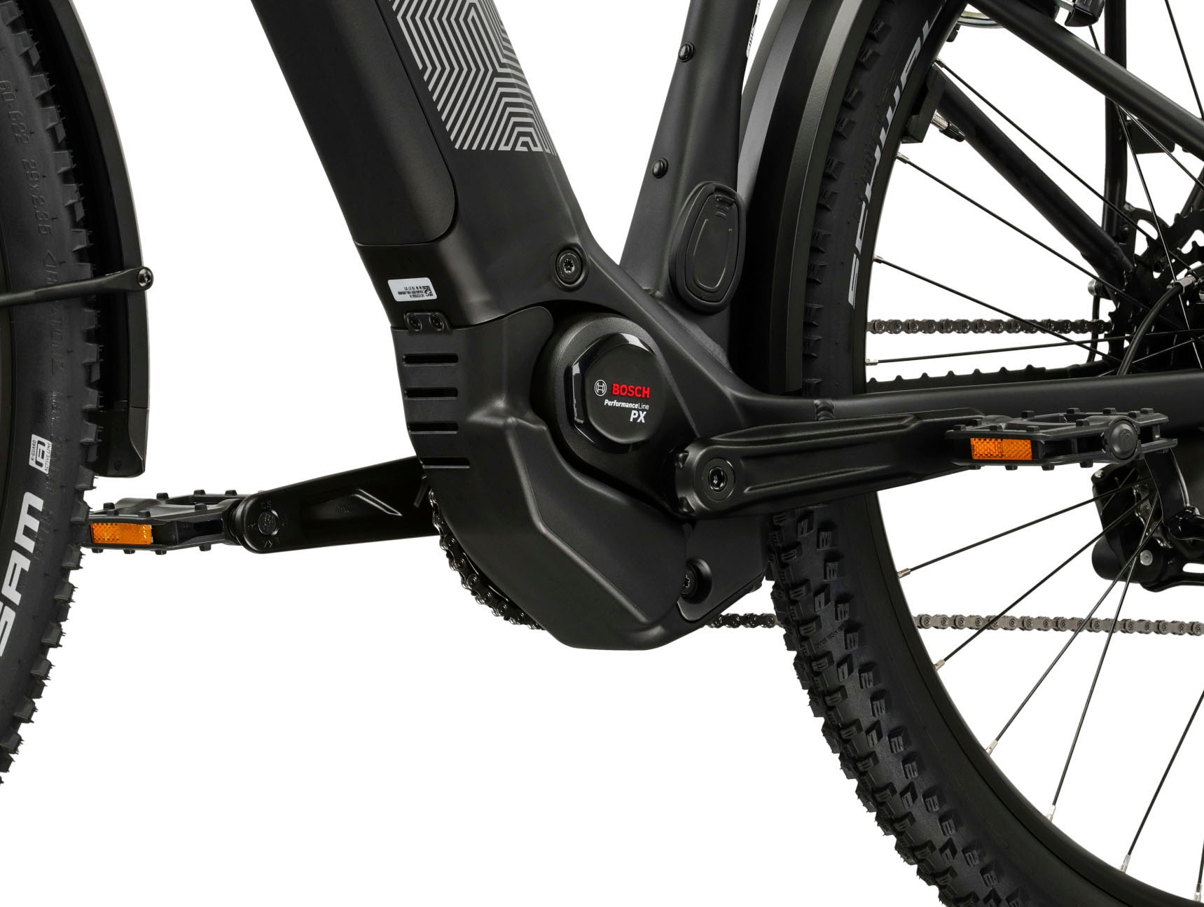 Kross »Influx Hybrid SUV 2.0 16,7Ah / BOSCH 600 Wh 29" schwarz 9 Gänge 2026« 9 Gang Shimano CUES U4000 Schaltwerk Kettenschaltung Mittelmotor 250 W BOSCH PERFORMANCE LINE PX 36 V/250 W, Mittelmotor