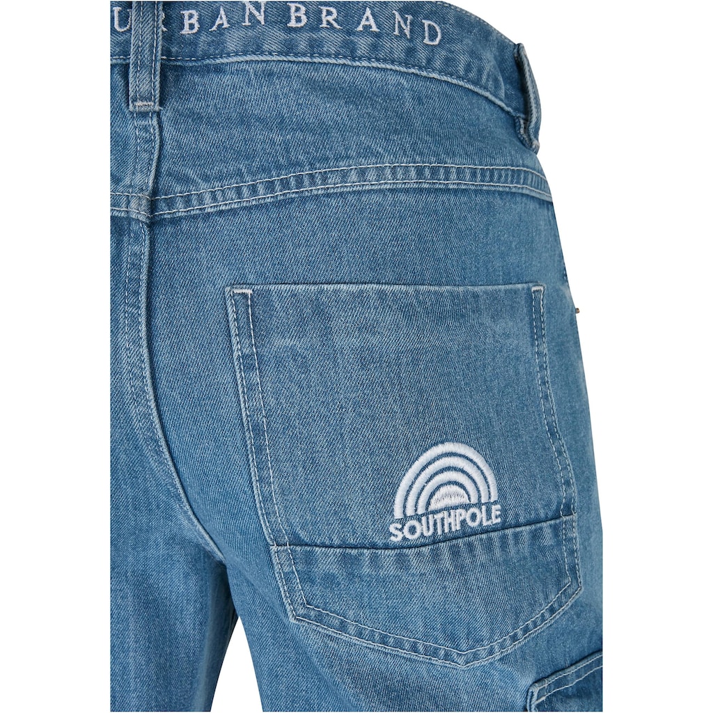 Southpole Bequeme Jeans »Southpole Herren Southpole Denim With Cargo Pockets«, (1 tlg.)