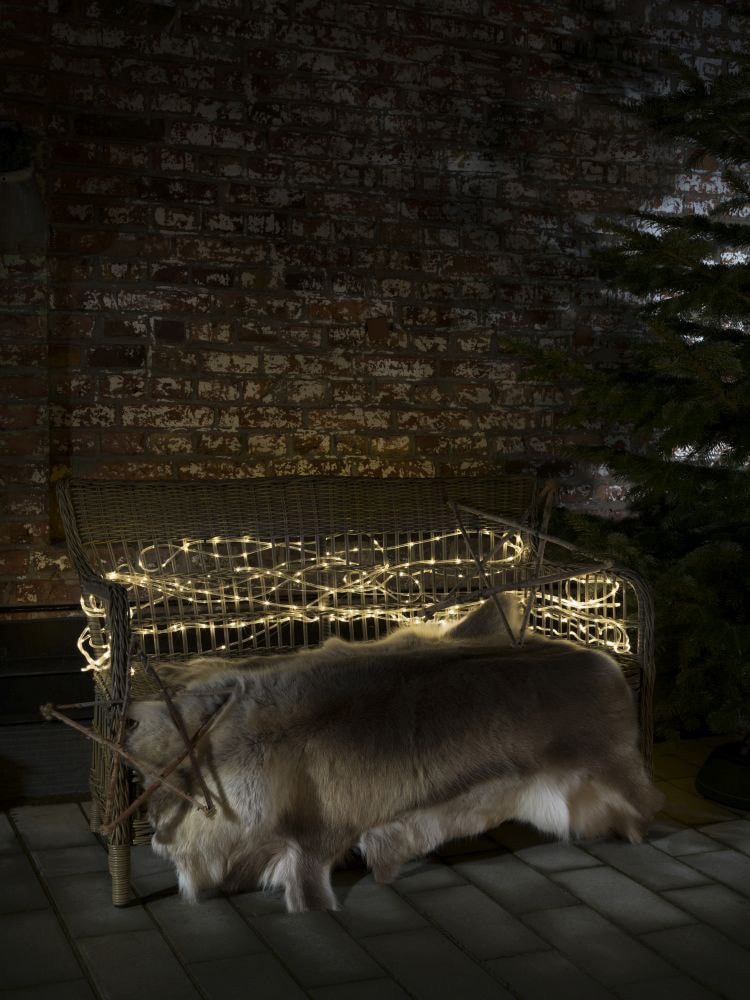 KONSTSMIDE LED-Lichterschlauch »Weihnachtsdeko aussen«, 20m, 260 warm weißen Dioden