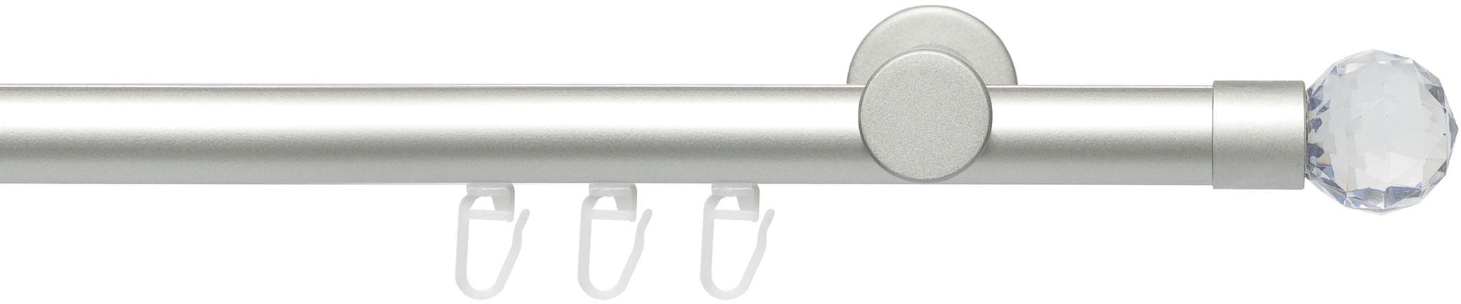 Liedeco Gardinenstange "Innenlaufgarnitur 20 mm Power Facettkugel" Ø 2 mm 1 günstig online kaufen