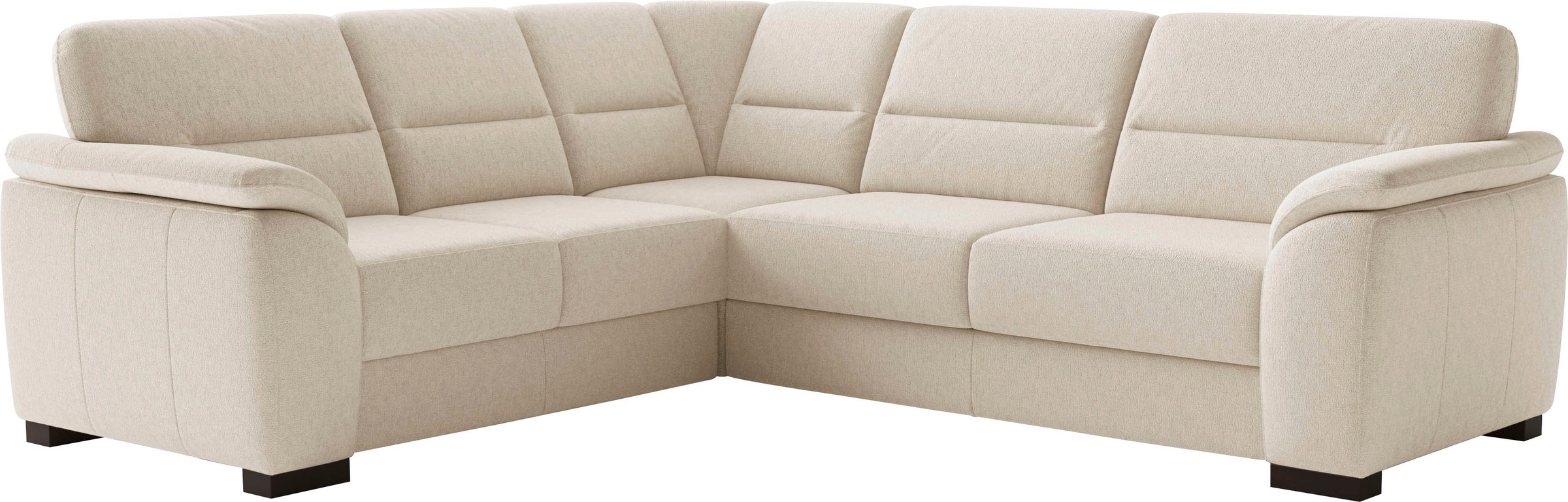 sit&more Ecksofa »Montego L-Form, B: 255 cm« wahlweise mit Bettfunktion und Schubkasten