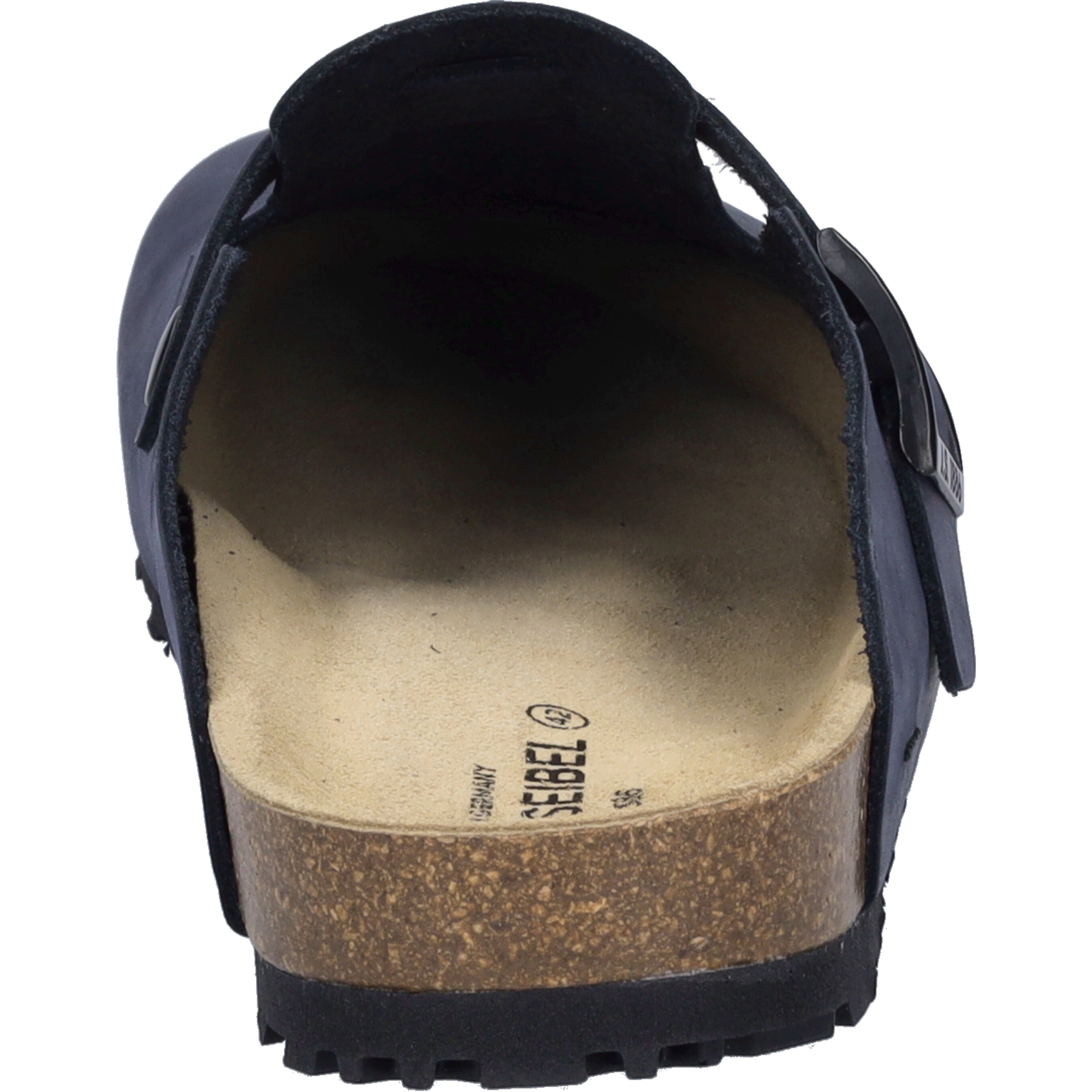 Clog JOSEF SEIBEL "Josef 04, jeans", Herren, Gr. 47, blau (jeans), Obermaterial: 100% Rindsleder Leather cow., Schuhe Clog 3