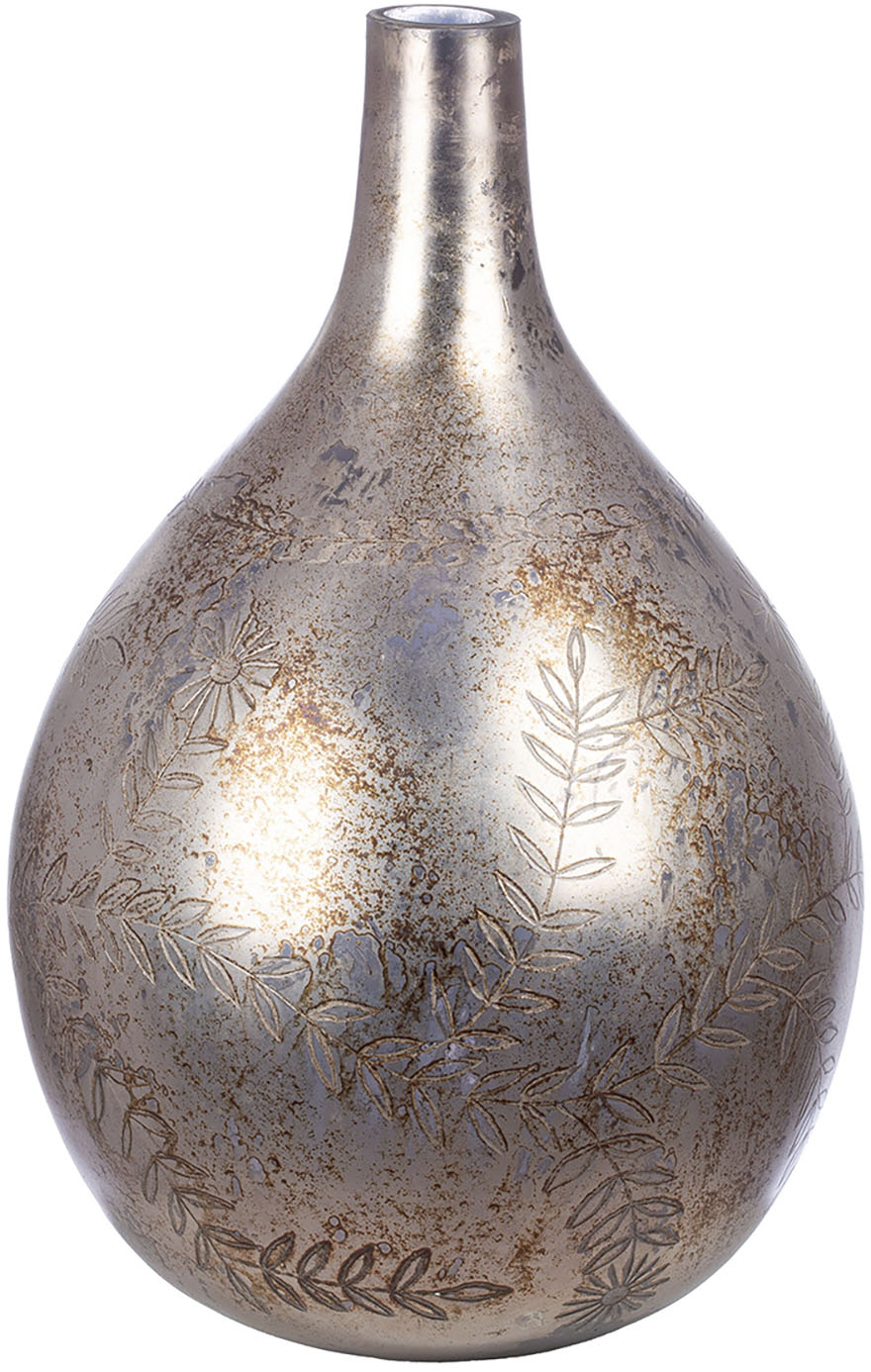 Thumbnail - GILDE Bodenvase "Vase Peso, grau H.56 cm"