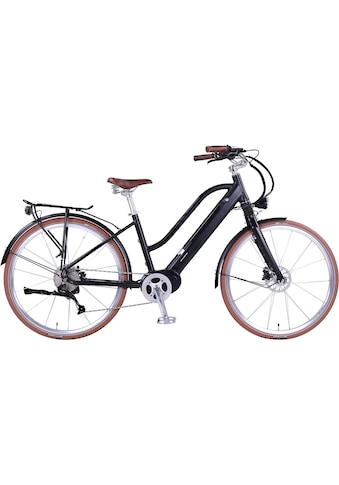 E-Bike »Classic 25 Cleopatra Trapez 45 cm Schwarz 28"«, 10 Gang, Shimano, Deore,...