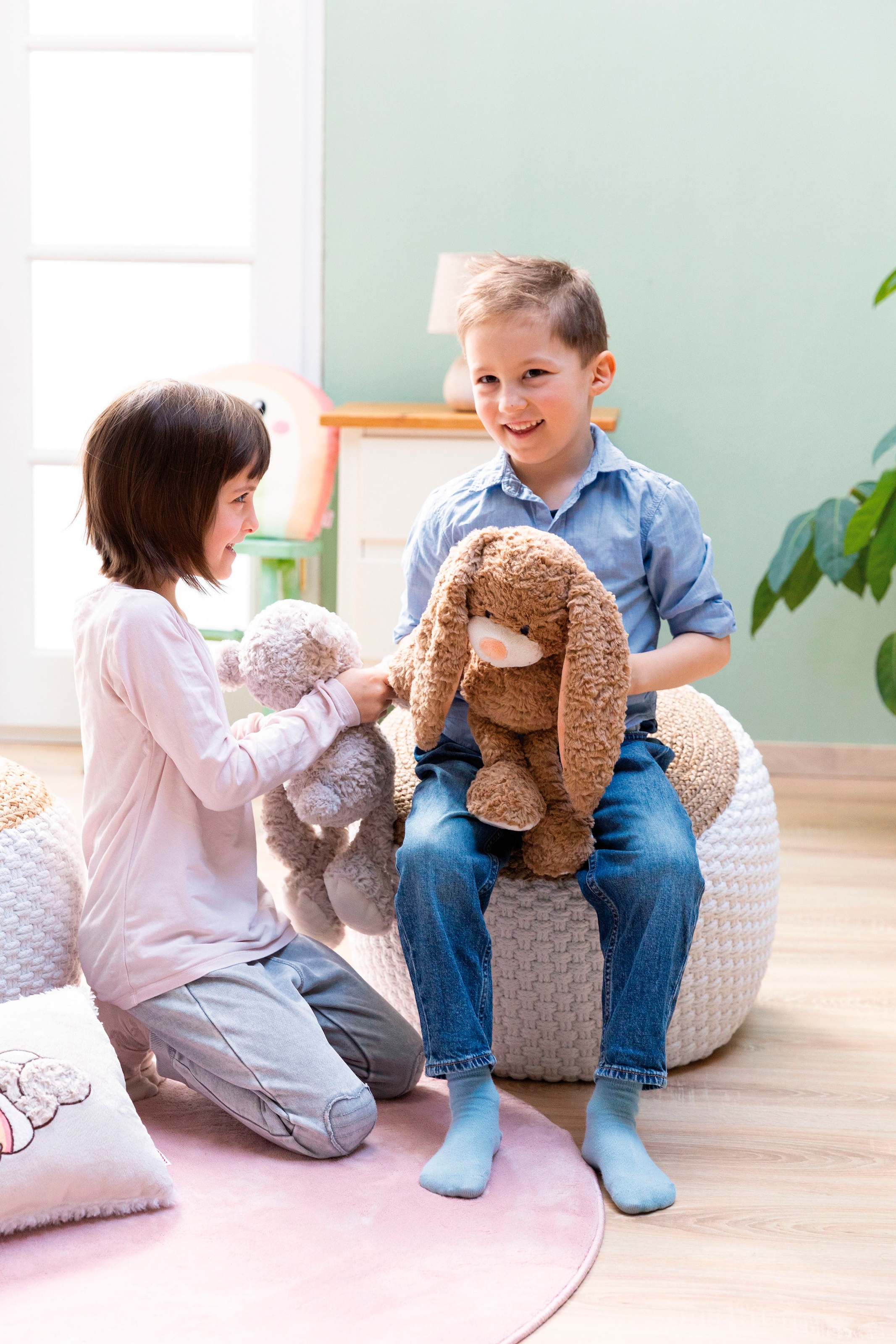 Nici Kuscheltier »Classic Bear, Bär Finni, 35 cm schlenkernd«, schlenkernd; enthält recyceltes Material (Global Recycled Standard)
