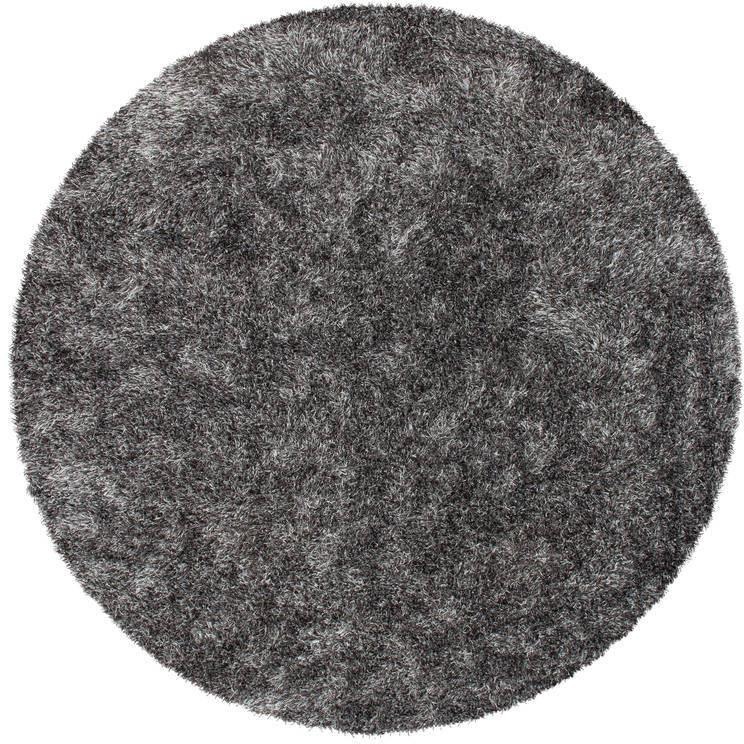 Kayoom Hochflor-Teppich »Diamond 700«, rund, 45 mm Höhe, weiche Microfaser, Langflor, Shaggy, Melange, Wohnzimmer