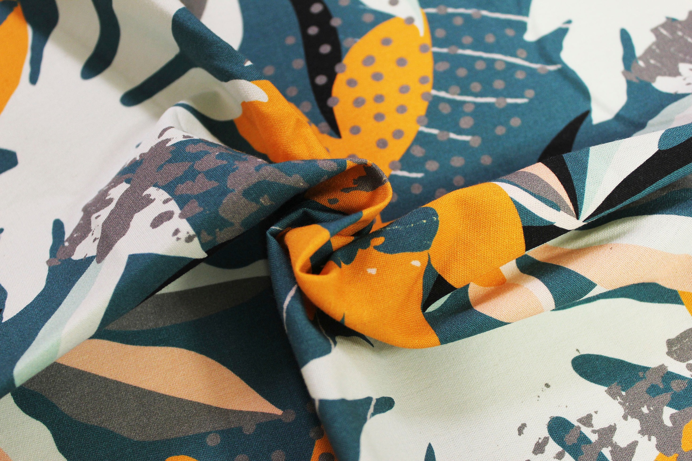 Thumbnail - Adam Vorhang "Jungle" Kräuselband 1 Stk. tlg. aus 100% Bio-Baumwolle