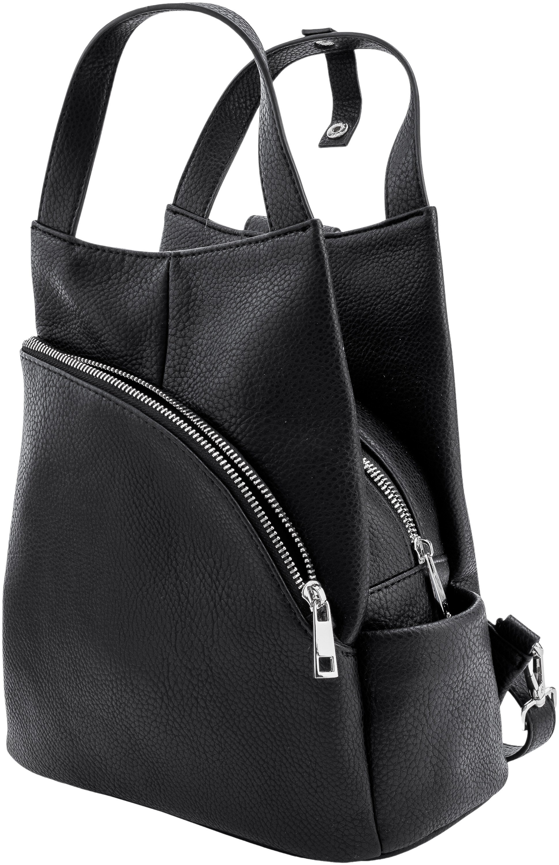 COLLEZIONE ALESSANDRO Rucksack »München«, Cityrucksack mit Rückenfach