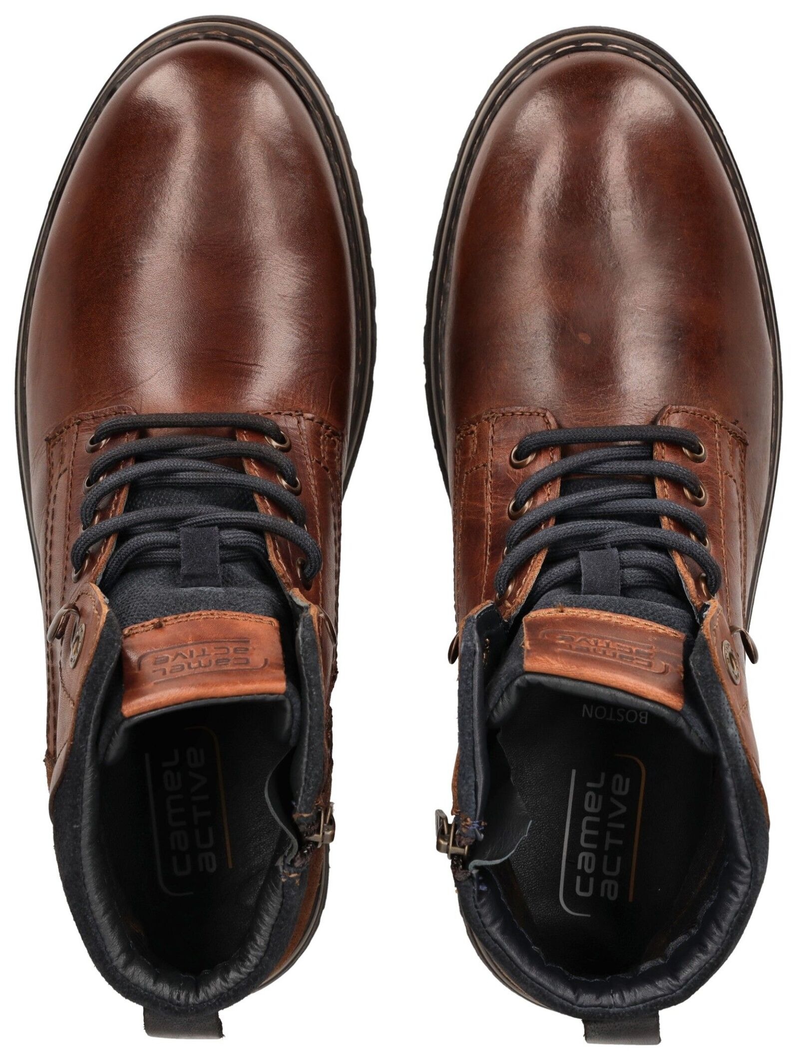 camel active Schnürstiefelette »camel active Stiefelette Leder«