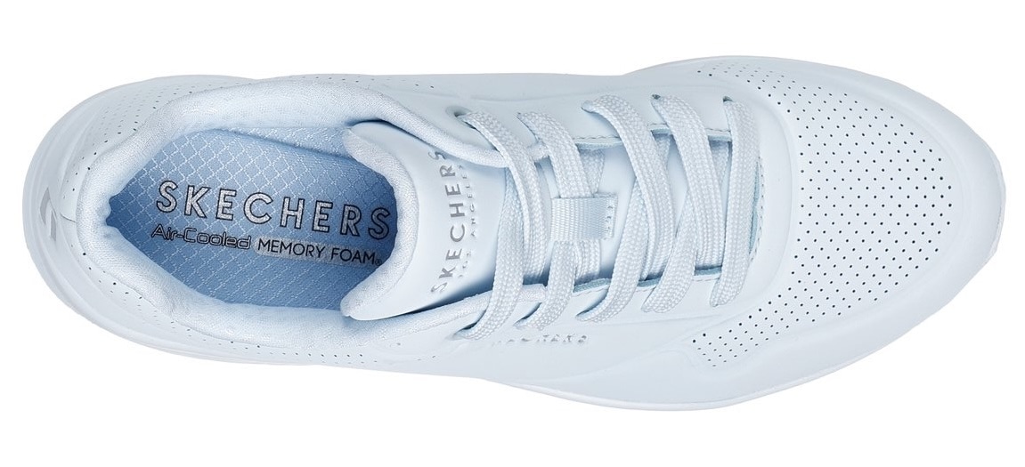 Skechers Sneaker »Street Uno - Stand on Air«, Freizeitschuh, Halbschuh, Schnürschuh im schlichten Look