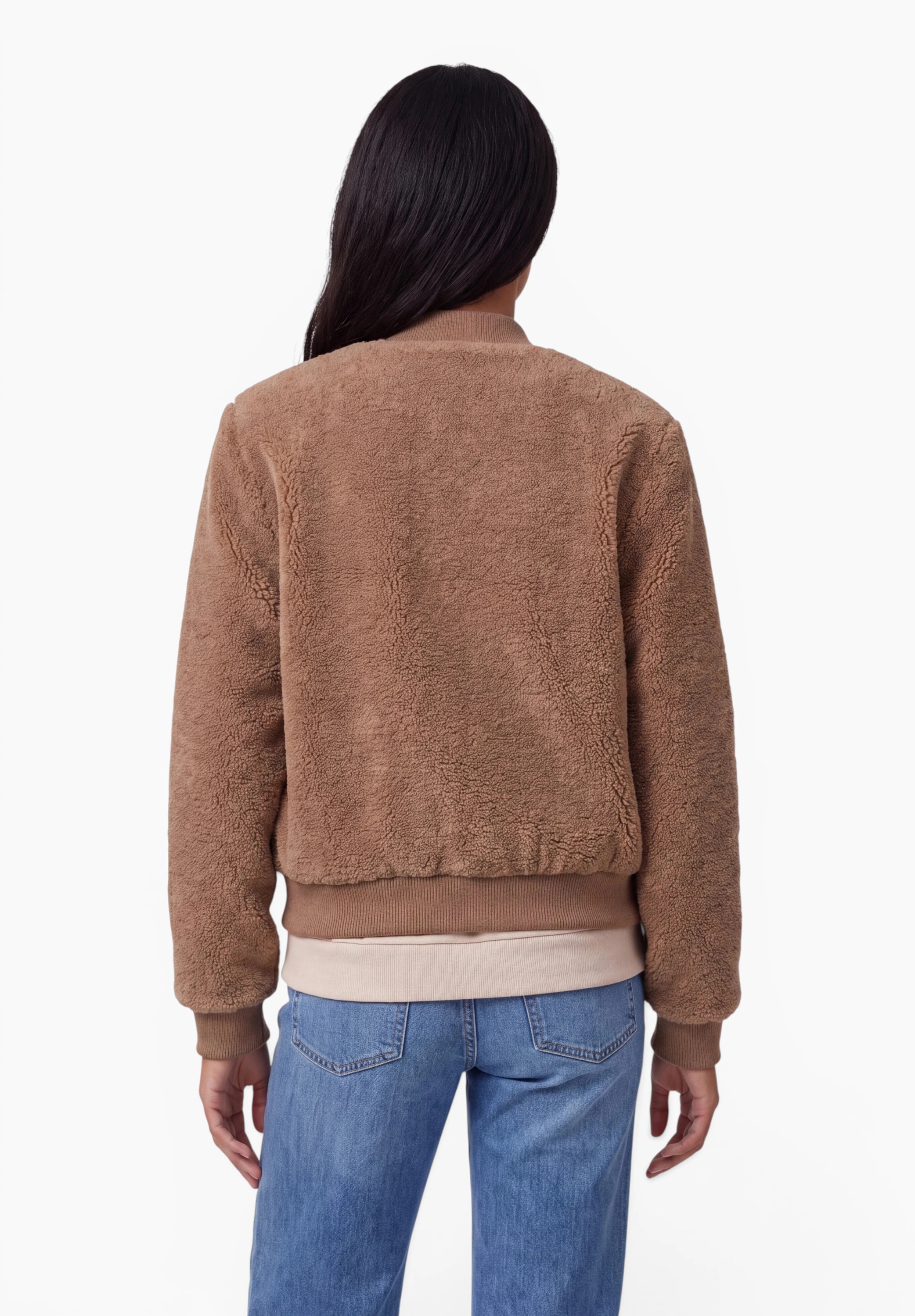 STREET ONE STUDIO Blouson ohne Kapuze in Unifarbe